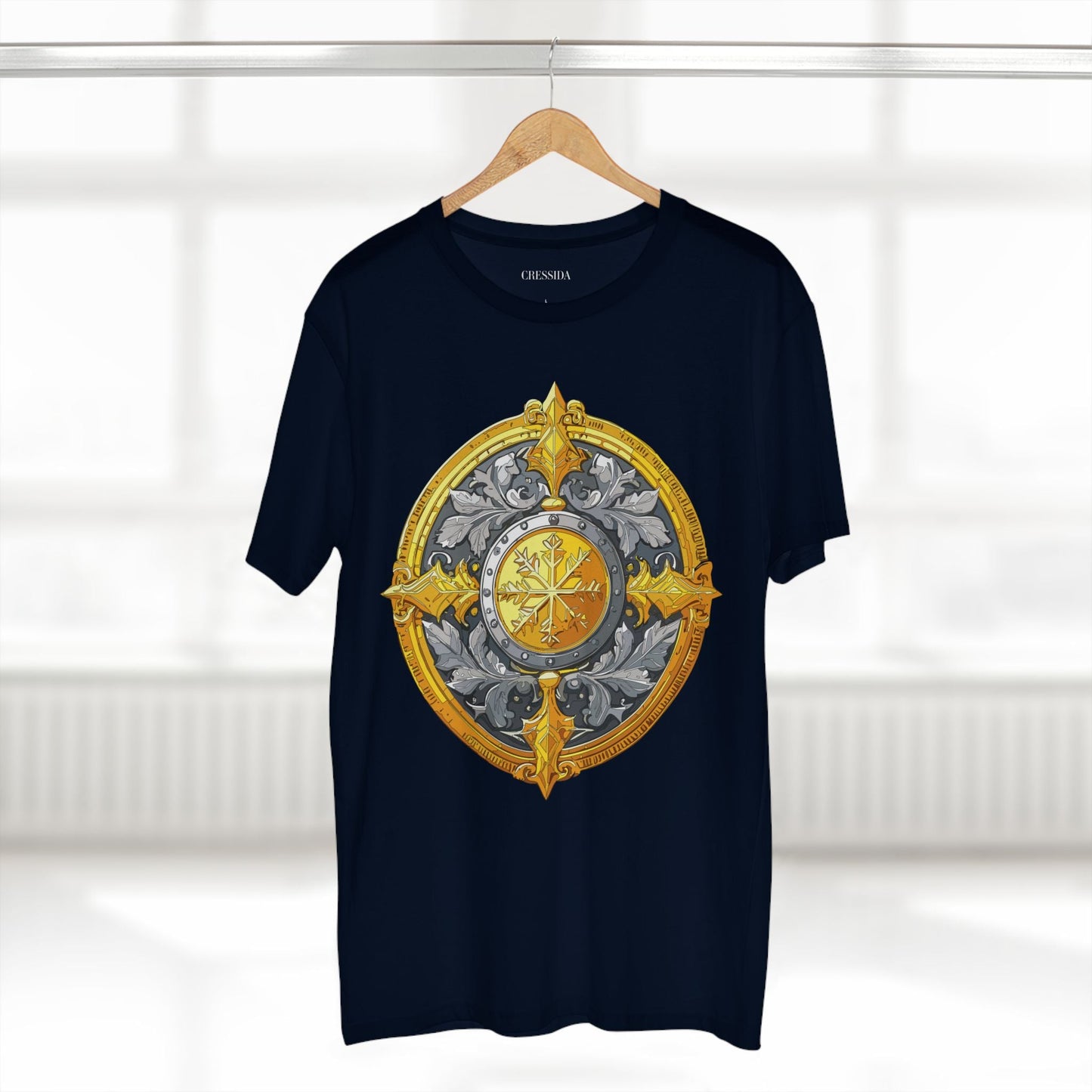 Antique Gold Coin Graphic Design T-Shirt Unisex 100 Cotton With Golden Print Artwork Tee 11