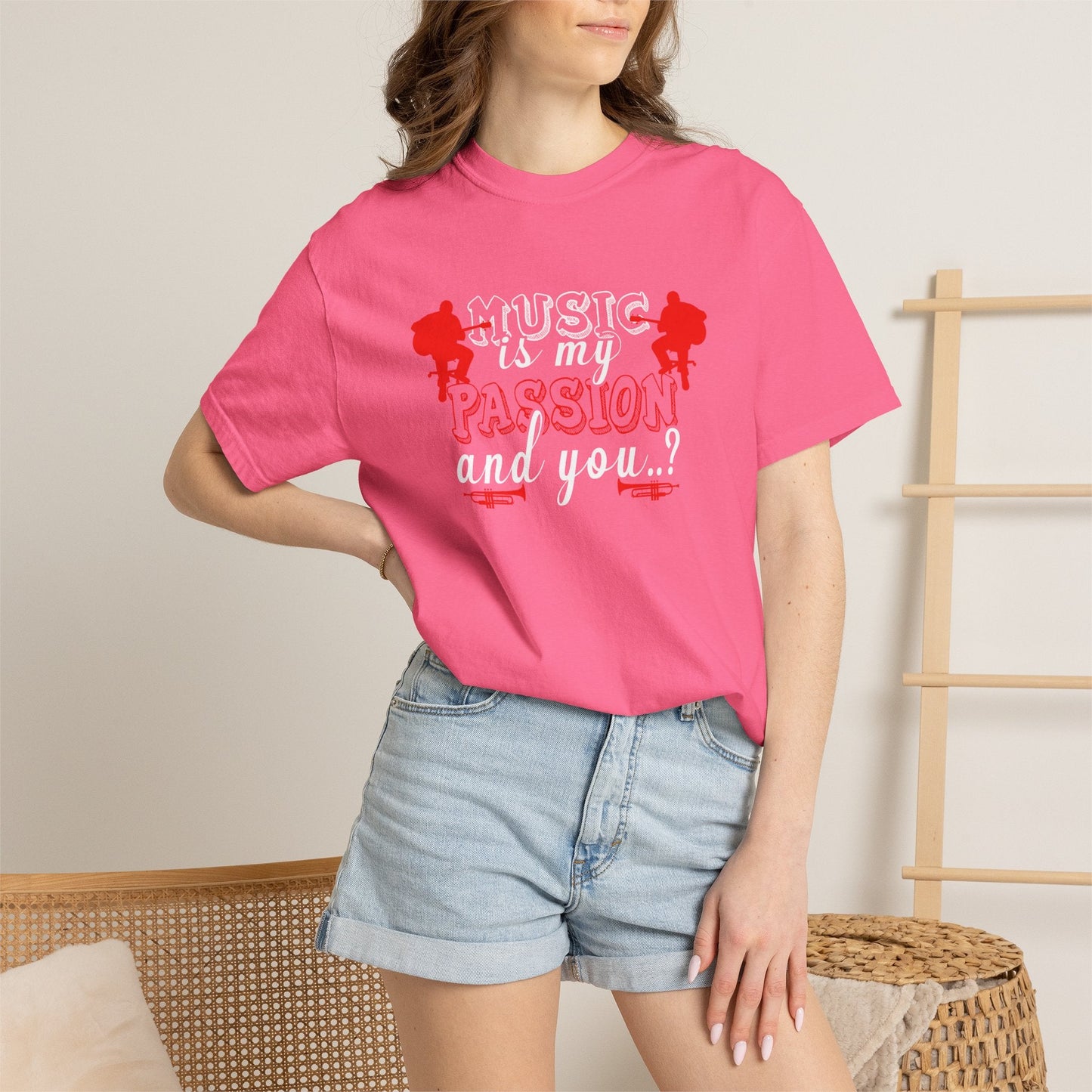 Music Graphic Design Unisex Cotton T-shirt 070