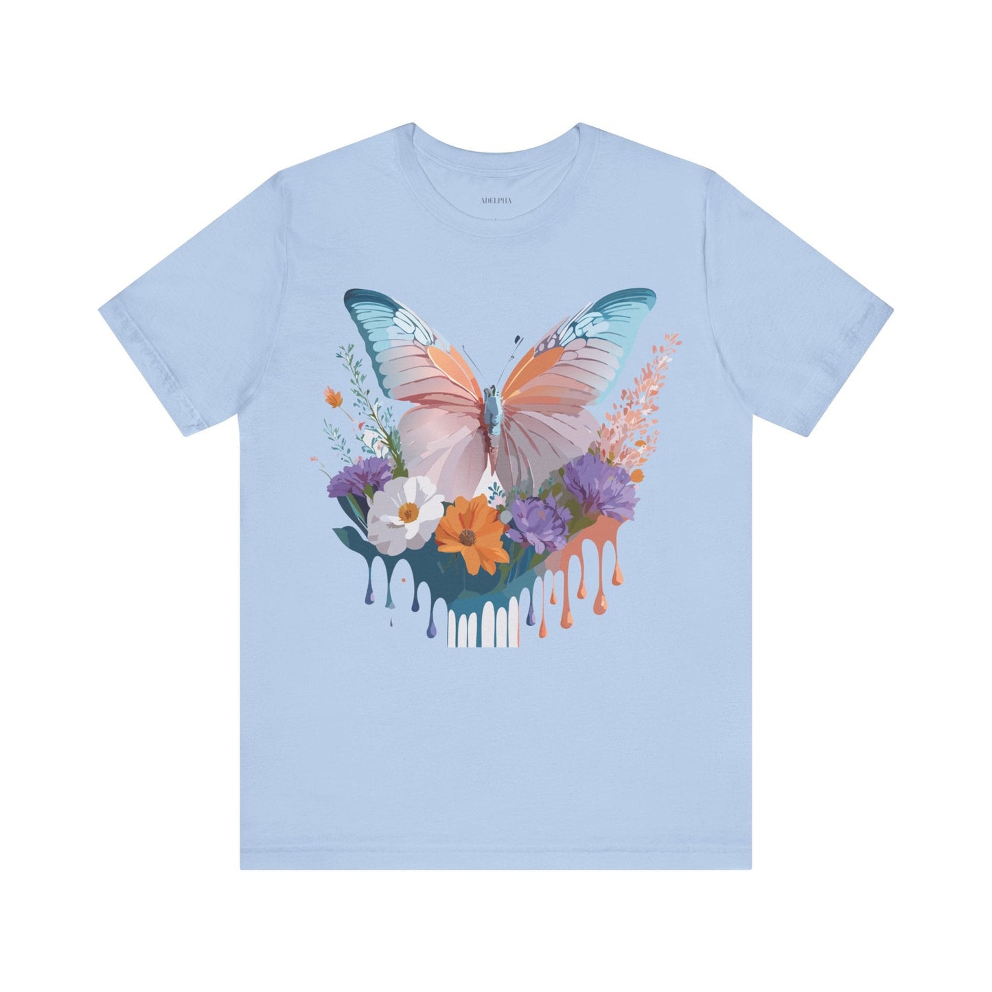 Butterfly Graphic Tee Unisex Jersey Short Sleeve Adelpha Art Design