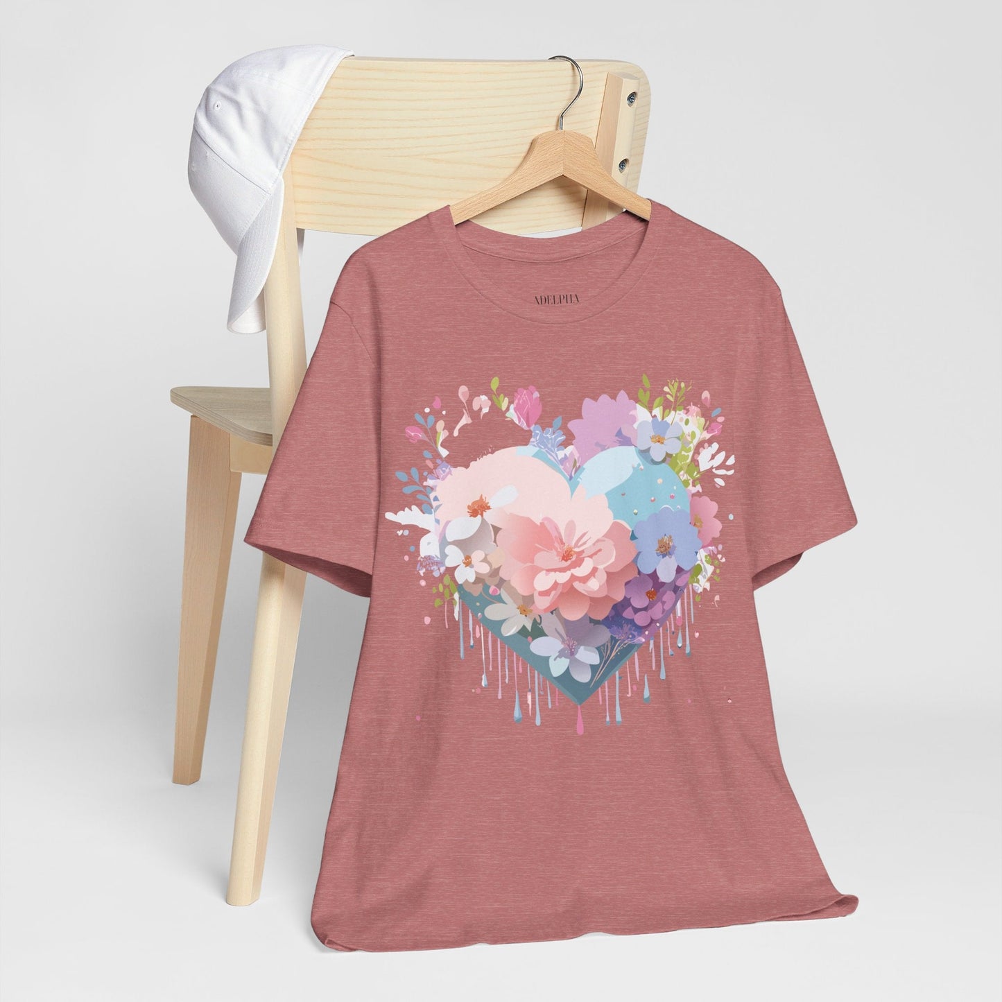Adelpha Valentine Graphic Tee Unisex Jersey Short Sleeve Vintage Inspired Artwork