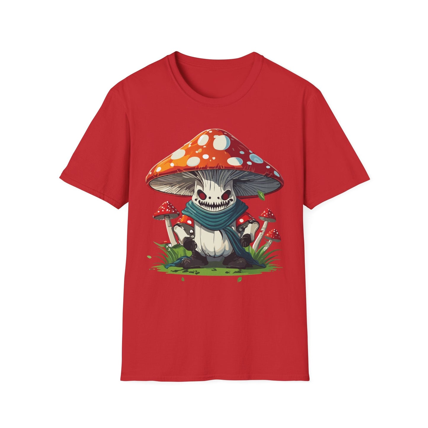 Unisex Mashroom T Shirt Funny Fungus Inspired Design Gildan Softstyle 64000 Tee Shirt