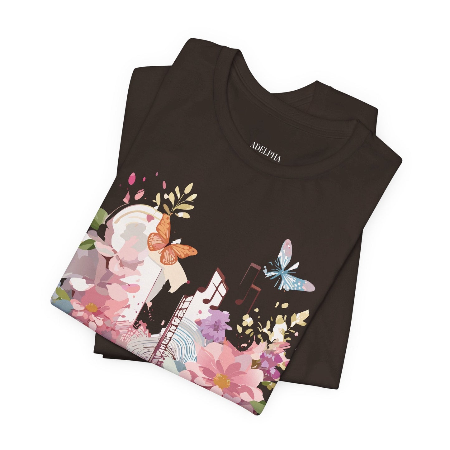 Adelpha Vintage Inspired Graphic T Shirt Unisex Short Sleeve Art Tee Premium Quality