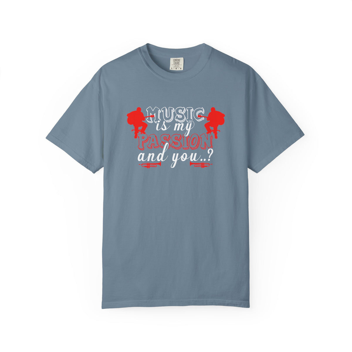 Music is My Therapist T-shirt Band Graphic Music Quote Unisex Cotton Tee 070