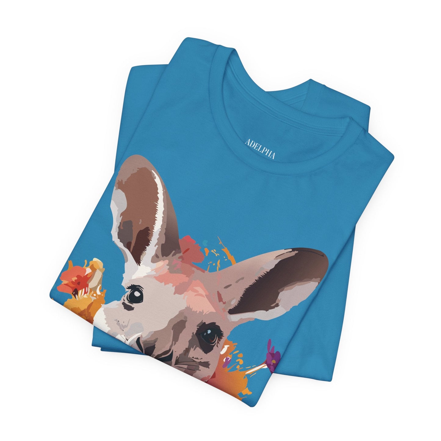 Kangaroo Graphic T Shirt Unisex Adelpha Art Design Vintage Inspired Tee With Original Artwork