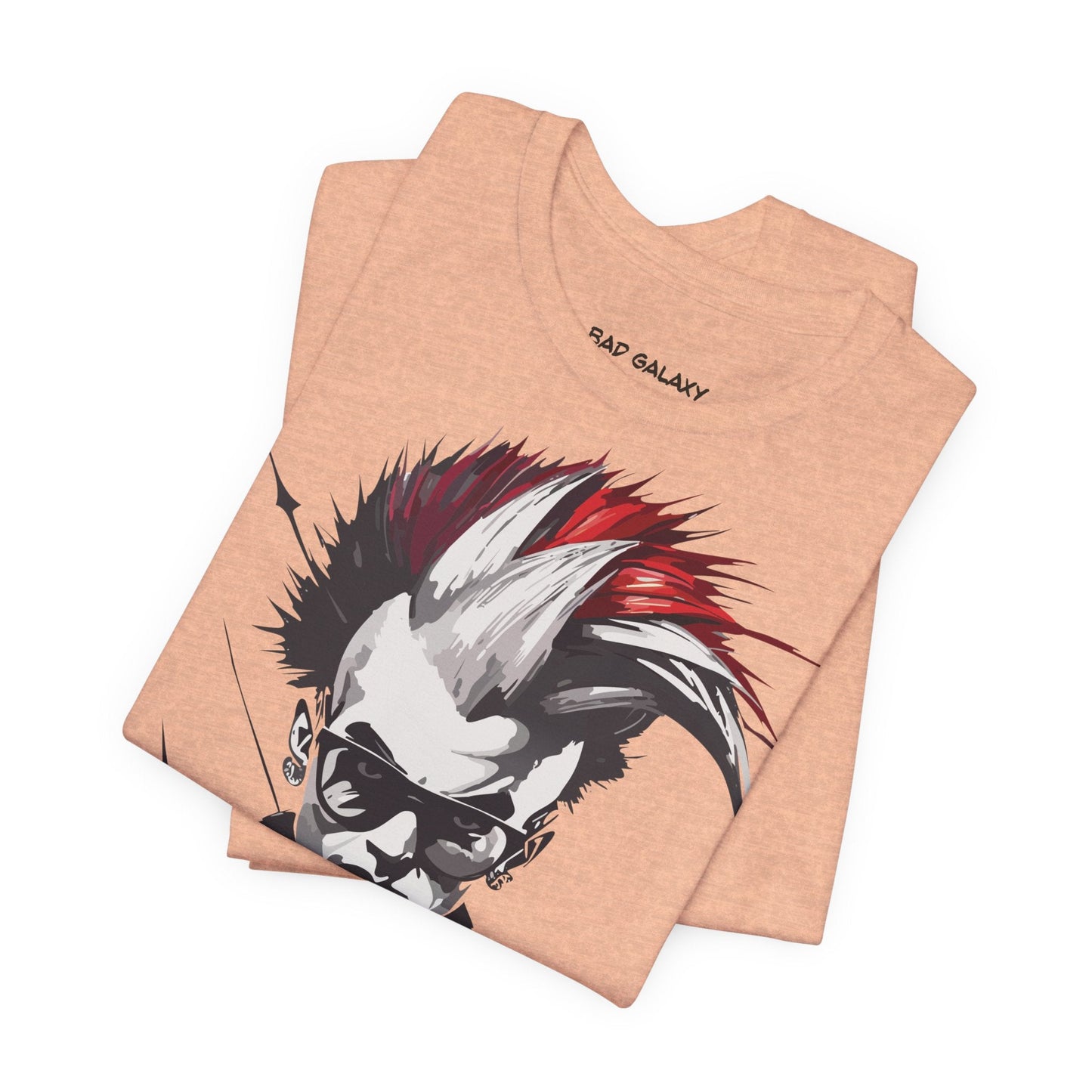 Punk Rock Tee Shirt From Bad Galaxy Made To Order 100 Cotton Free Shipping Eco Friendly Inks