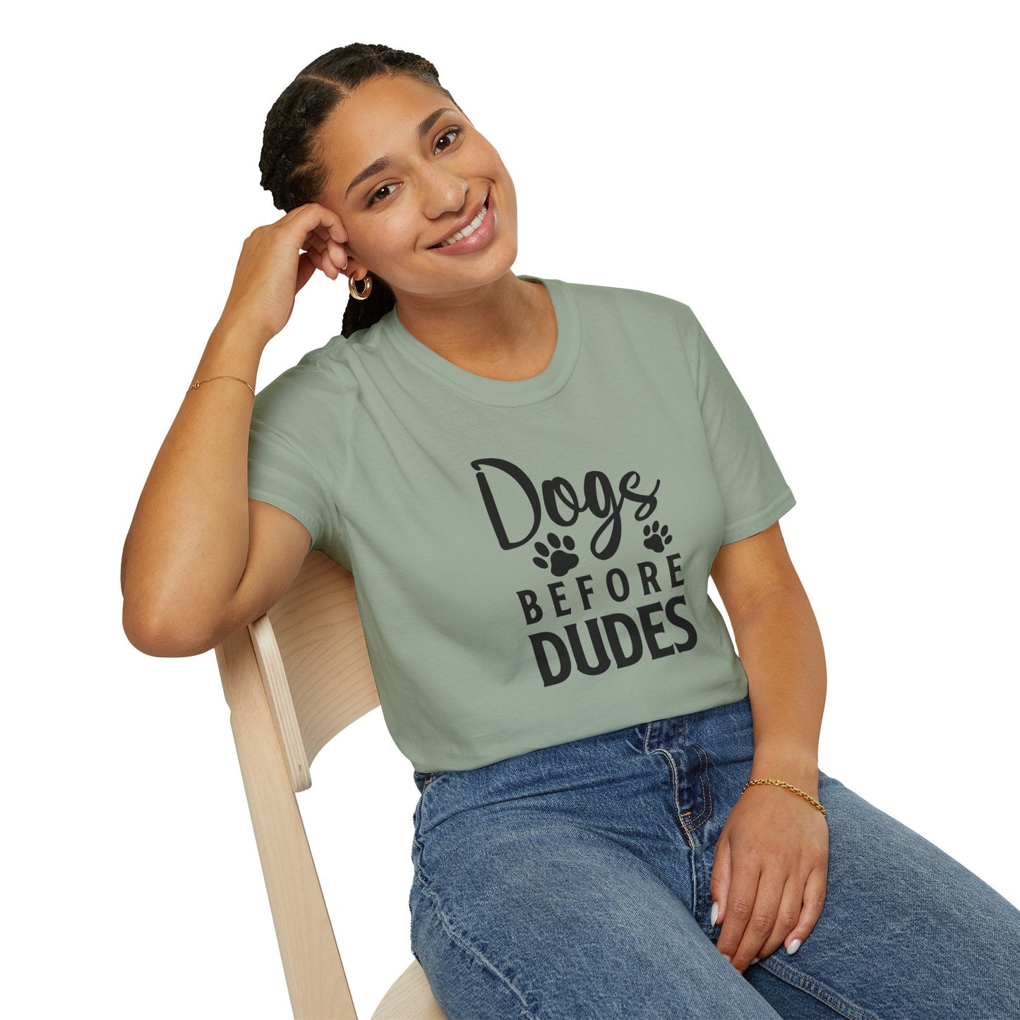 Dog Slogan T Shirts Funny Quotes Tee Unisex Softstyle Cotton Tee 100 Percent Ring Spun