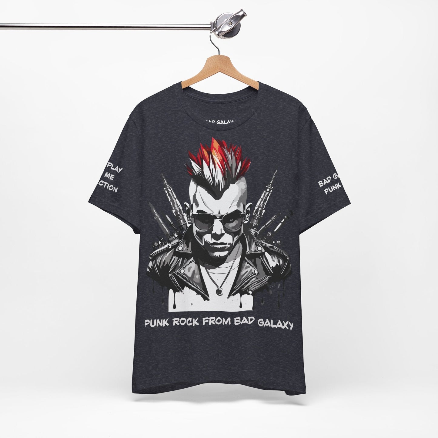 Punk Rock Tee Shirt Made In USA 100 Cotton Eco Friendly Inks Durable Stitching Quality