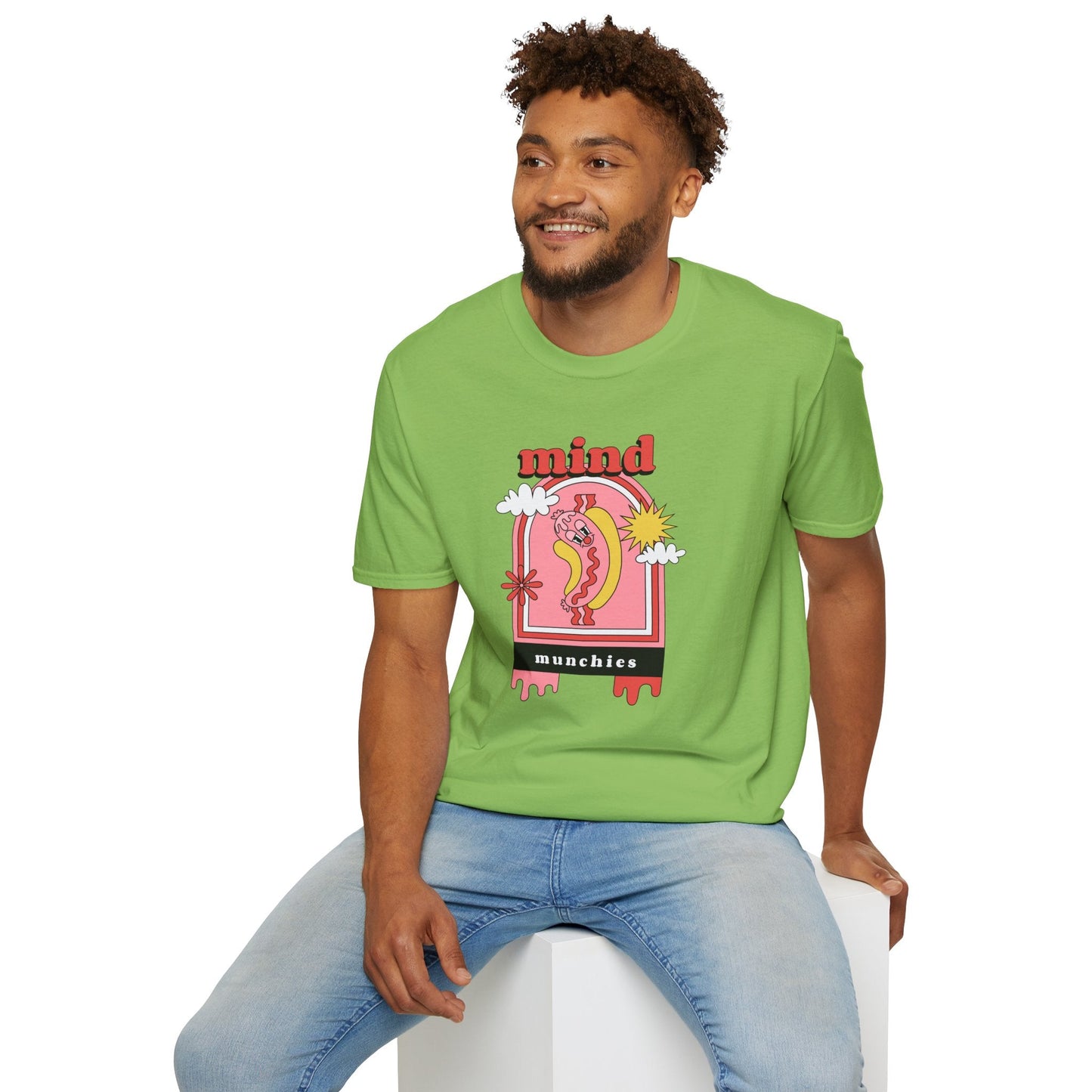 Funny Food T Shirt Unisex Softstyle Gildan 64000 100 Percent Ring Spun Cotton Lightweight Comfort