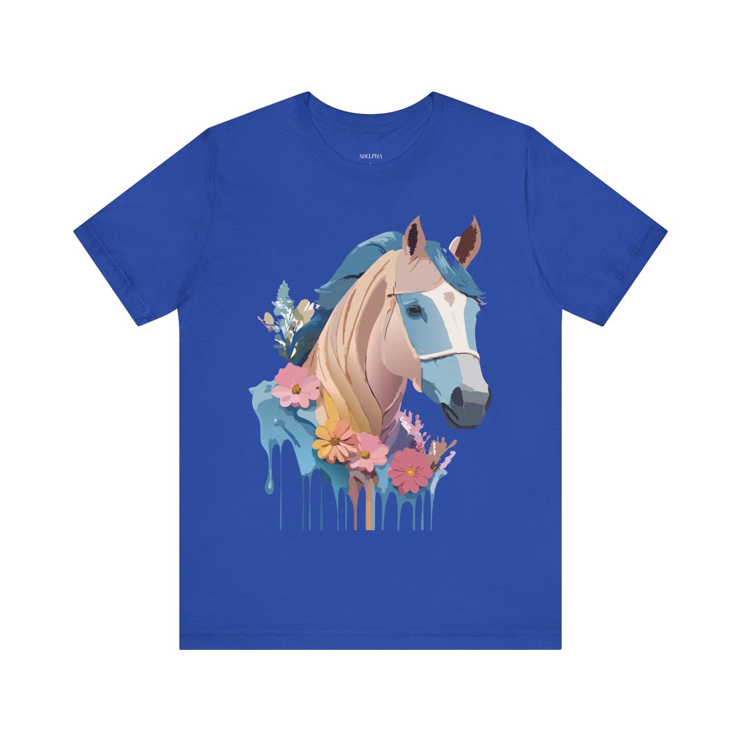 Horse Graphic Unisex 100 Cotton Vintage Animal Art T-Shirt 12