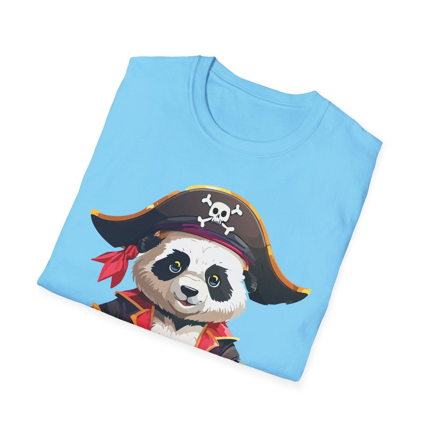 Panda Shirt Unisex Panda Tee Softstyle 64000 Gildan 100 Percent Cotton Animal Tee