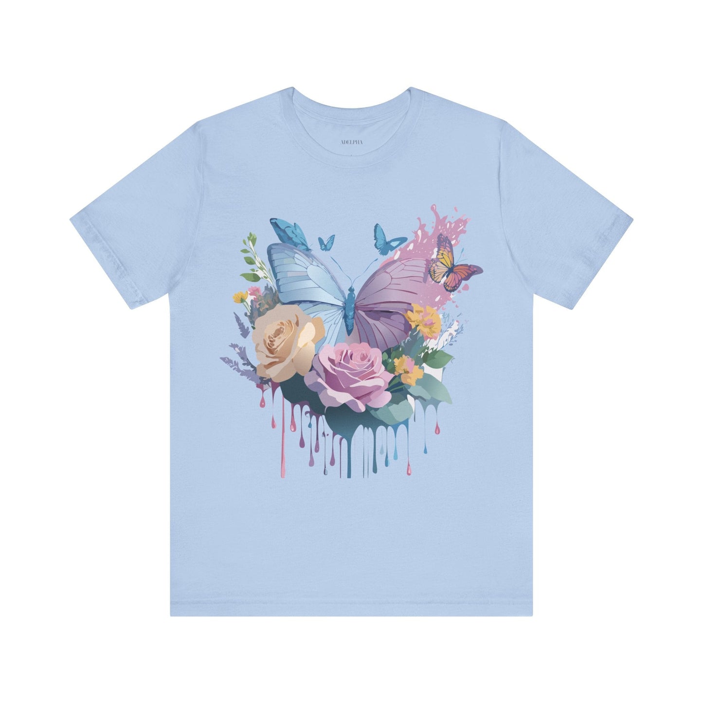 Butterfly Graphic Tee Unisex Jersey Short Sleeve Shirt Adelpha Art Design