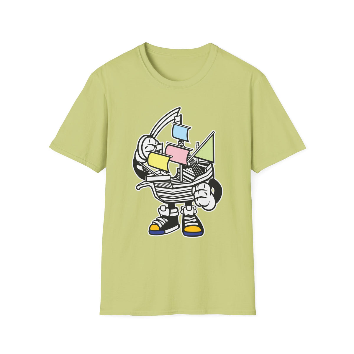 Funny Cartoon Animation Graphic Unixes Gildan Cotton Tee Shirt 703