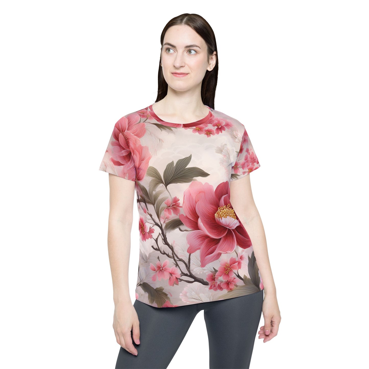 Floral Print Shirt, Shirt with Flowers