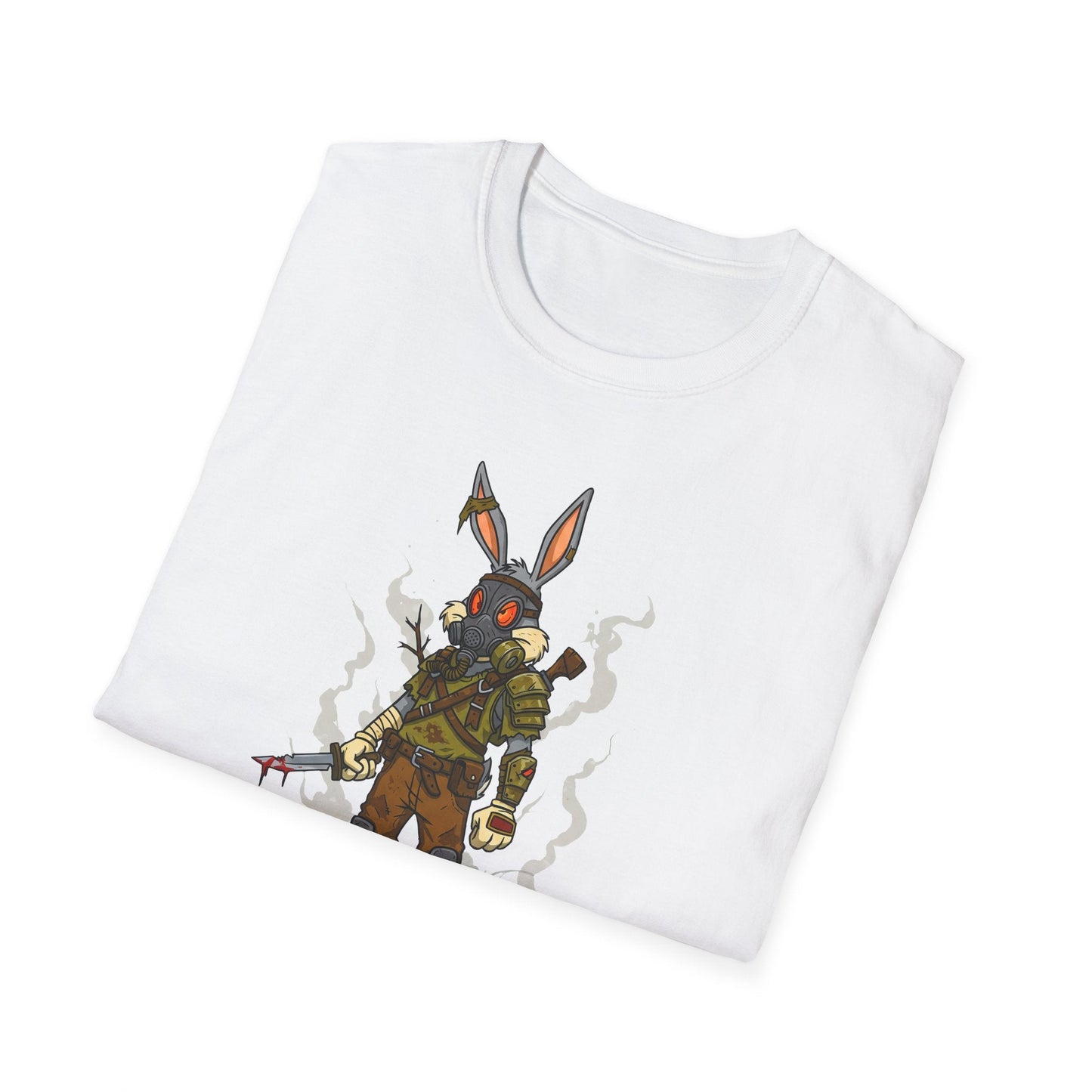 Bugs Bunny T Shirt Cartoon Graphic Tee Unisex Softstyle 64000 Gildan Premium Comfort
