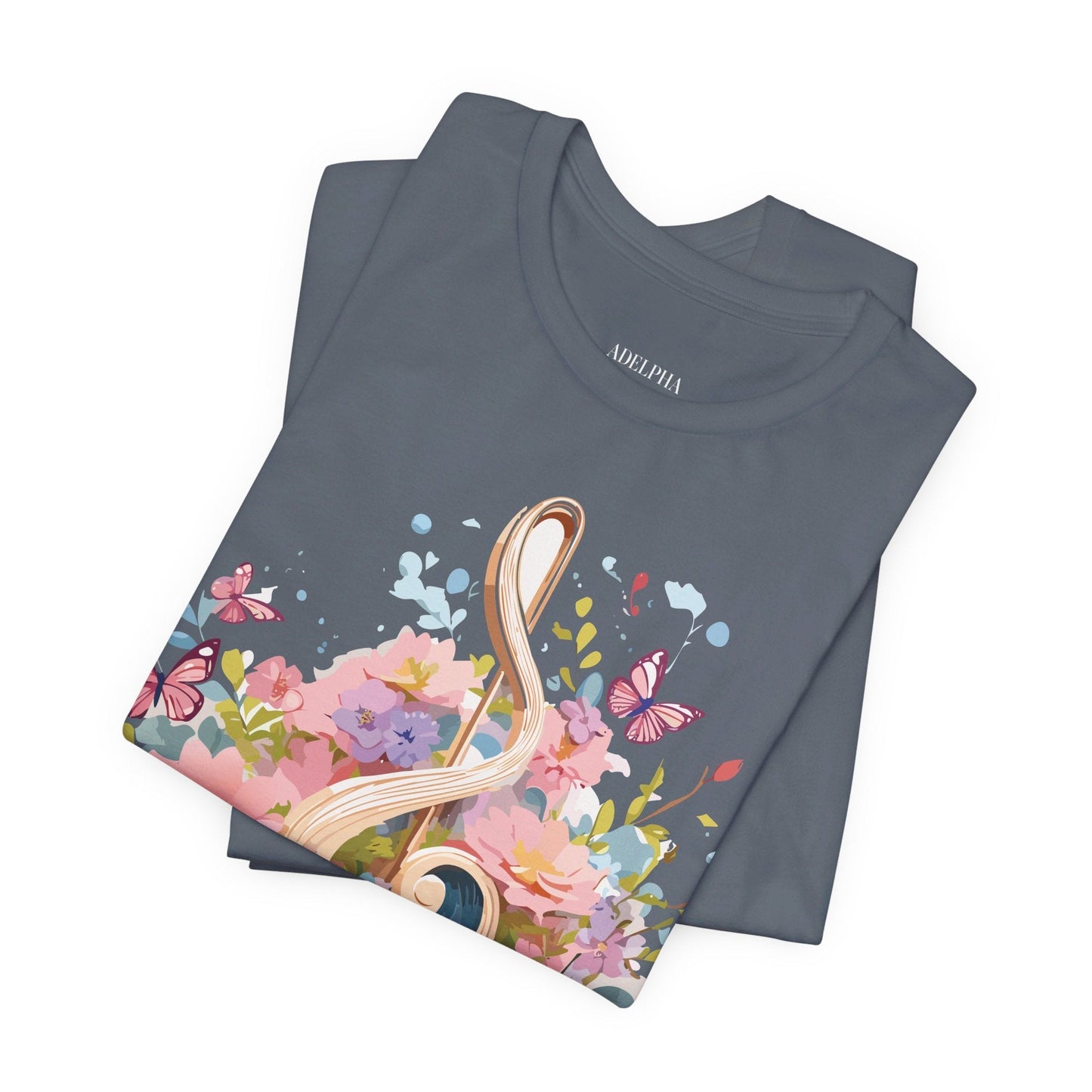 Music T Shirt Unisex Graphic Tee By Adelpha With Vintage Inspired Artwork And Premium Comfort