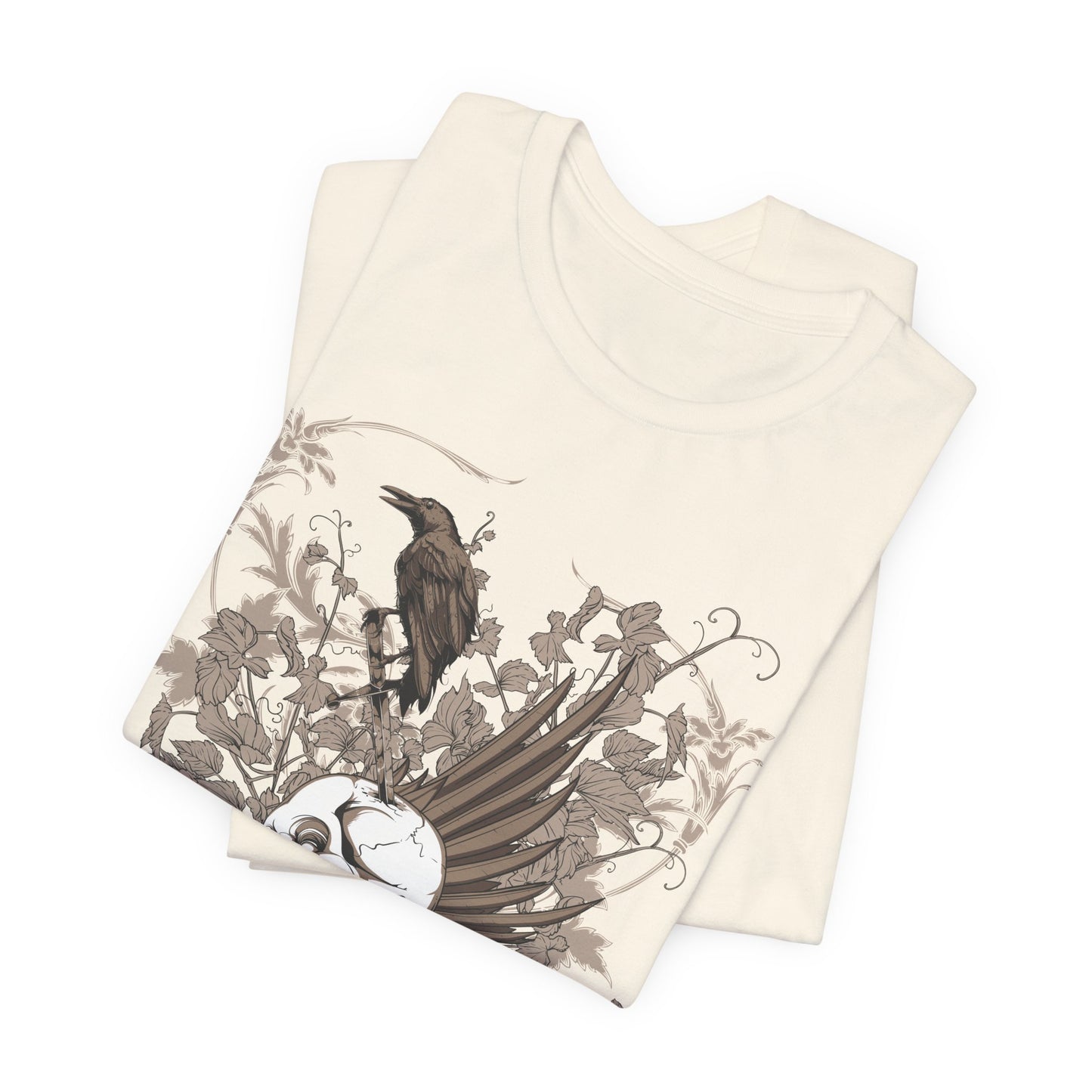 Forever Resting Head Tee, Edgy Graphic Shirt, Music T-Shirt, Gothic Tees, Skull Shirt, Art Design Tee, Skull Graphic Top