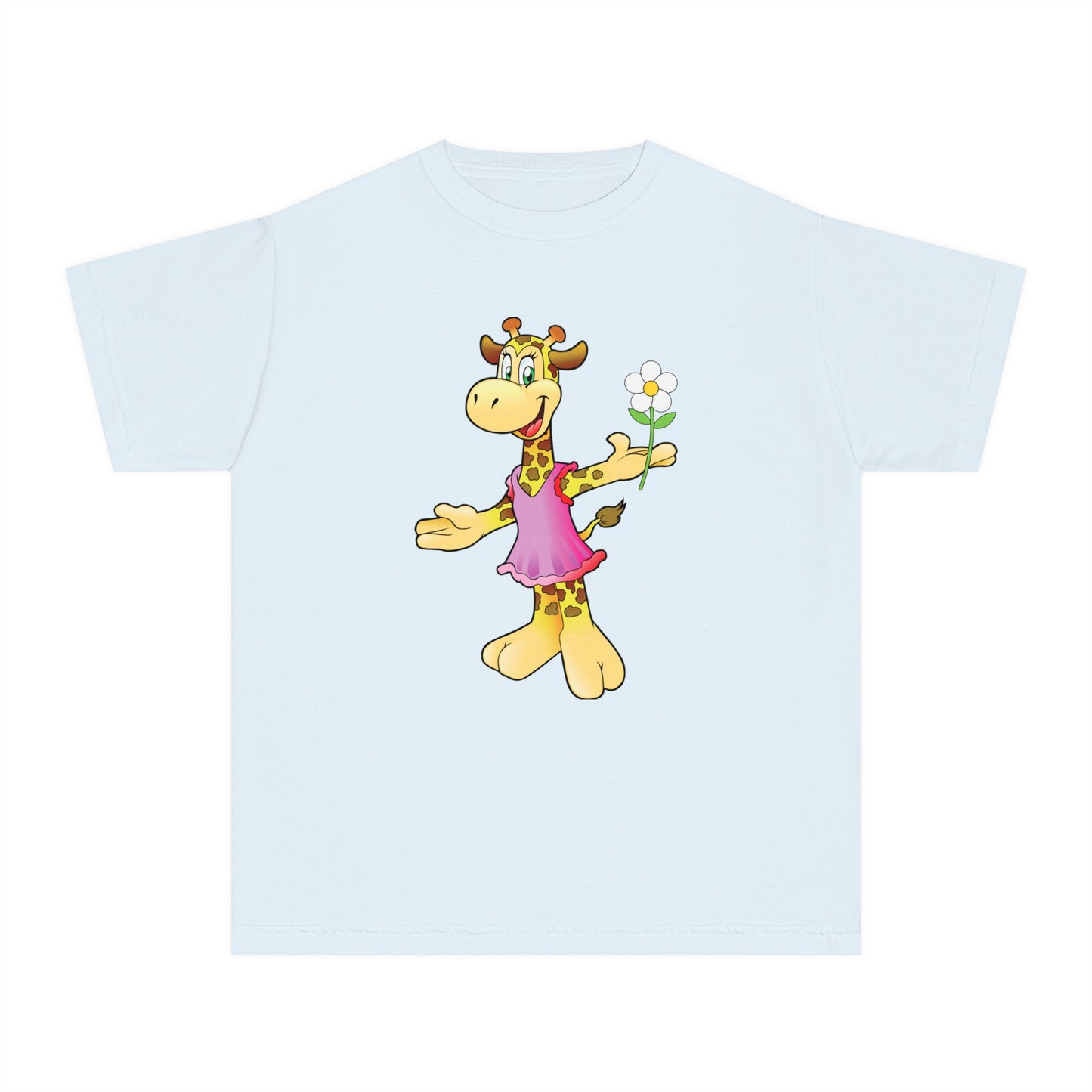 Youth Tee Shirt with Funny Cow