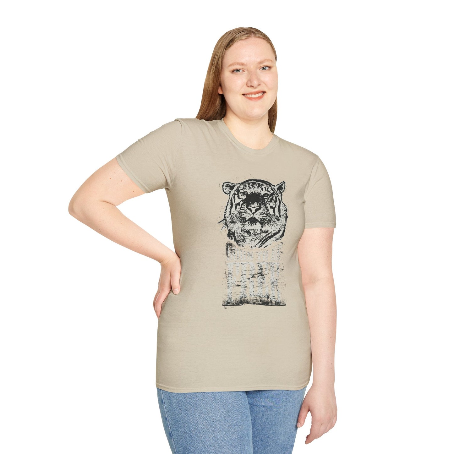 Art Design Shirt With Graphic Art Unisex Softstyle Tee 100 Percent Ring Spun Cotton