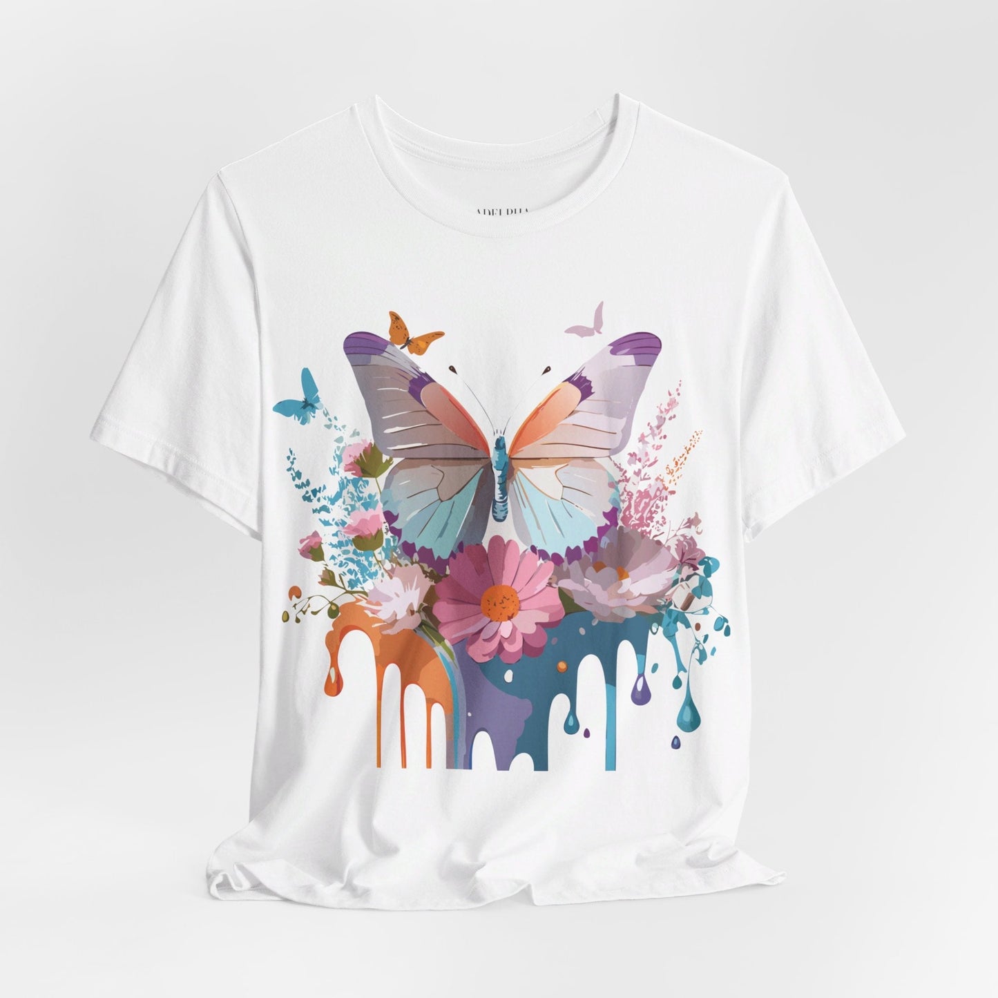 Butterfly Graphic Tee Adelpha Vintage Inspired Unisex Short Sleeve Shirt