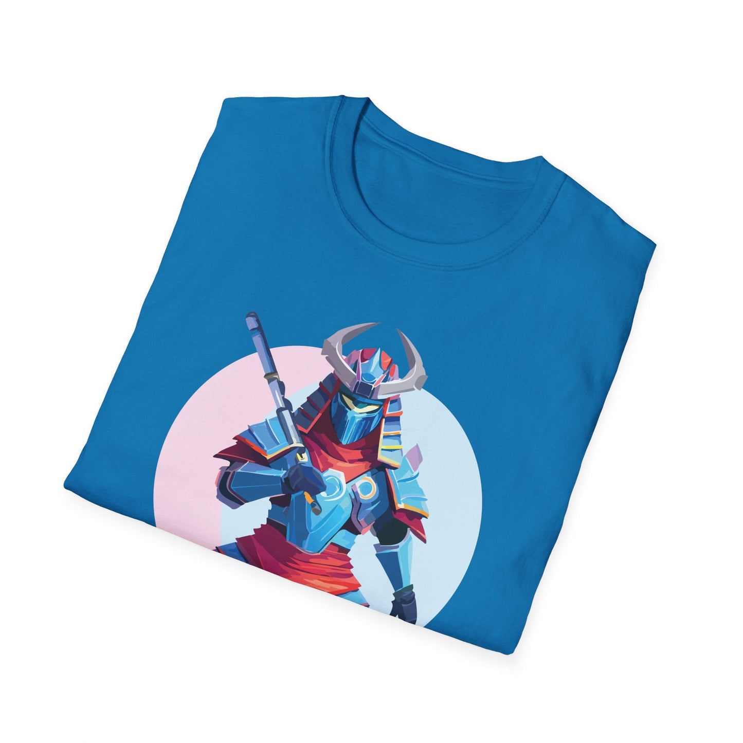 Samurai T Shirt Unisex Softstyle Tee Made From 100 Percent Ring Spun Cotton Gildan 64000