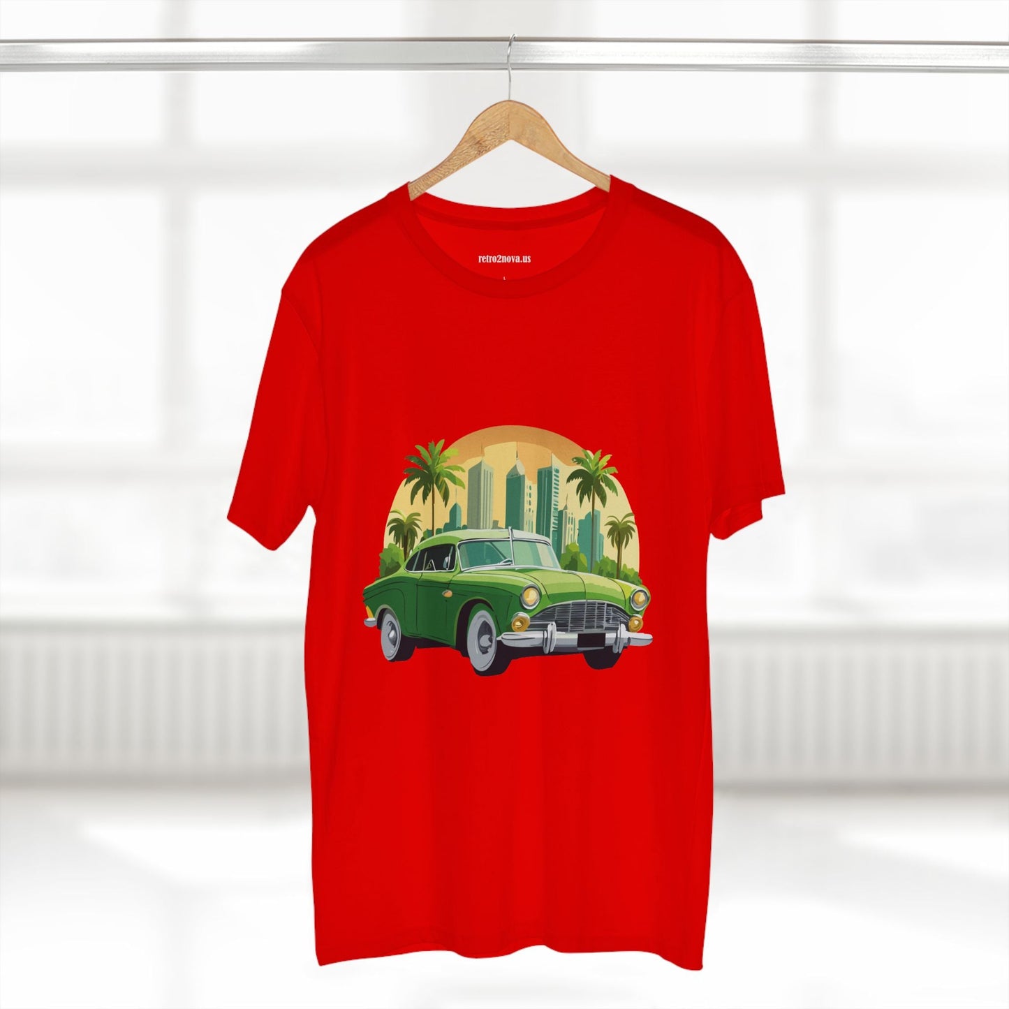 Retro Car Shirts Vintage Car Shirts Unisex Premium Cotton Tee With Original Art Design
