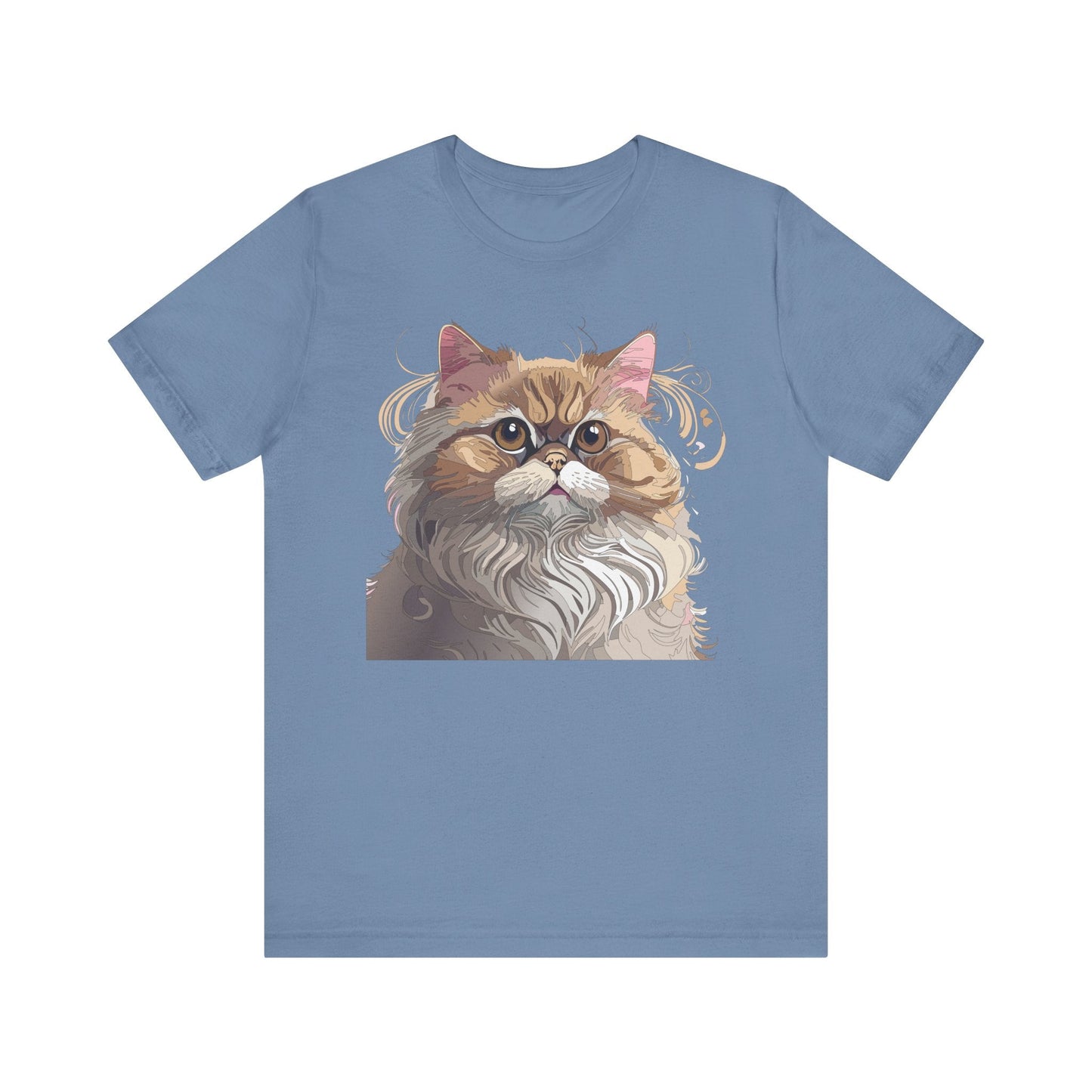 Unisex Animal Shirt With Animals Art Design Tee Short Sleeve Wildlife Print Tee Collection