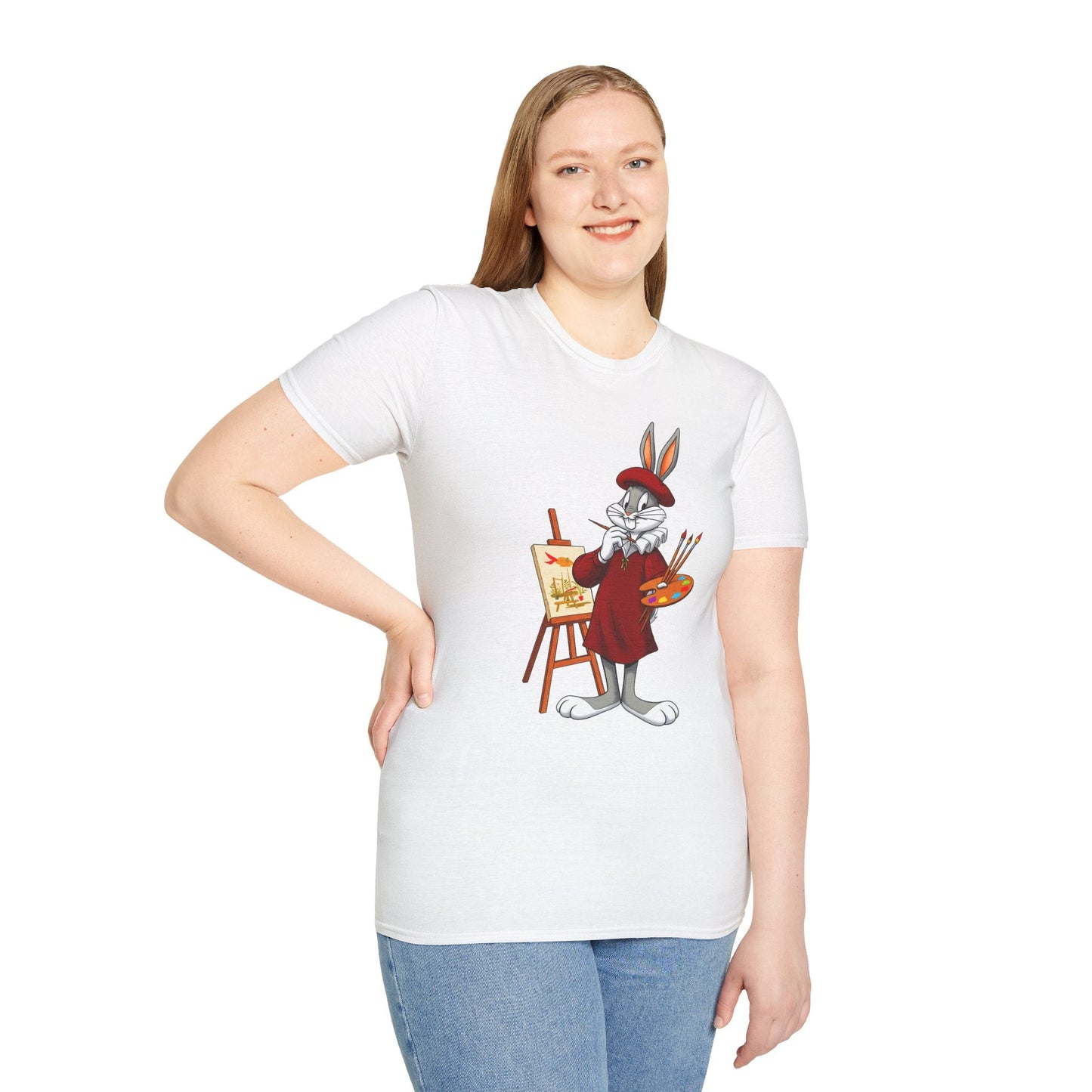 Bugs Bunny Cartoon Shirt Unisex Tee Shirt With Classic Animation Design Graphic Artwork