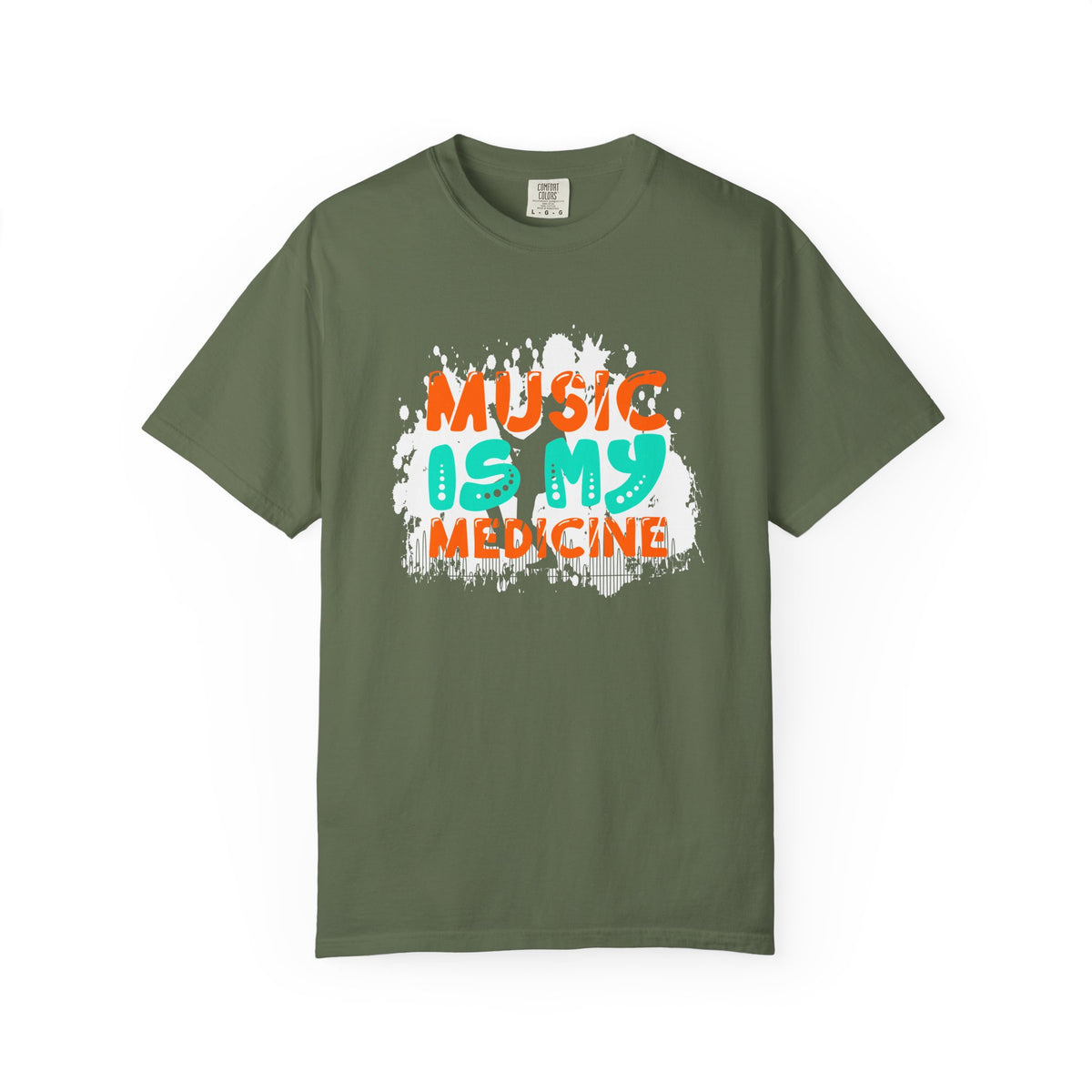 Music Is My Medicine T-shirt Music Lover Graphic Band Unisex Cotton Tee 068