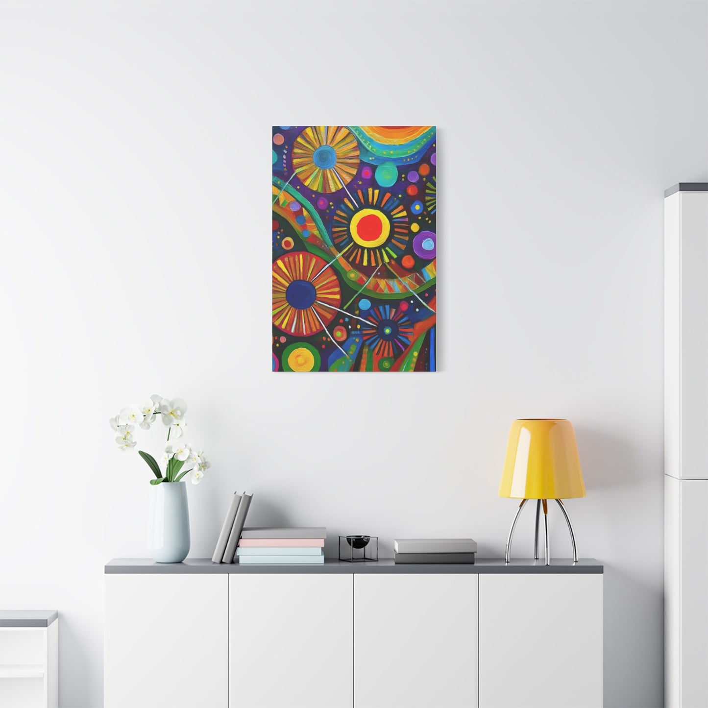 Abstract Oil Painting Print Canvas 20x24,20x30,24x30 24x32,24x36,30x40 32x48,36x48,40x60 Pine-Wood Inner Frame ABS-139