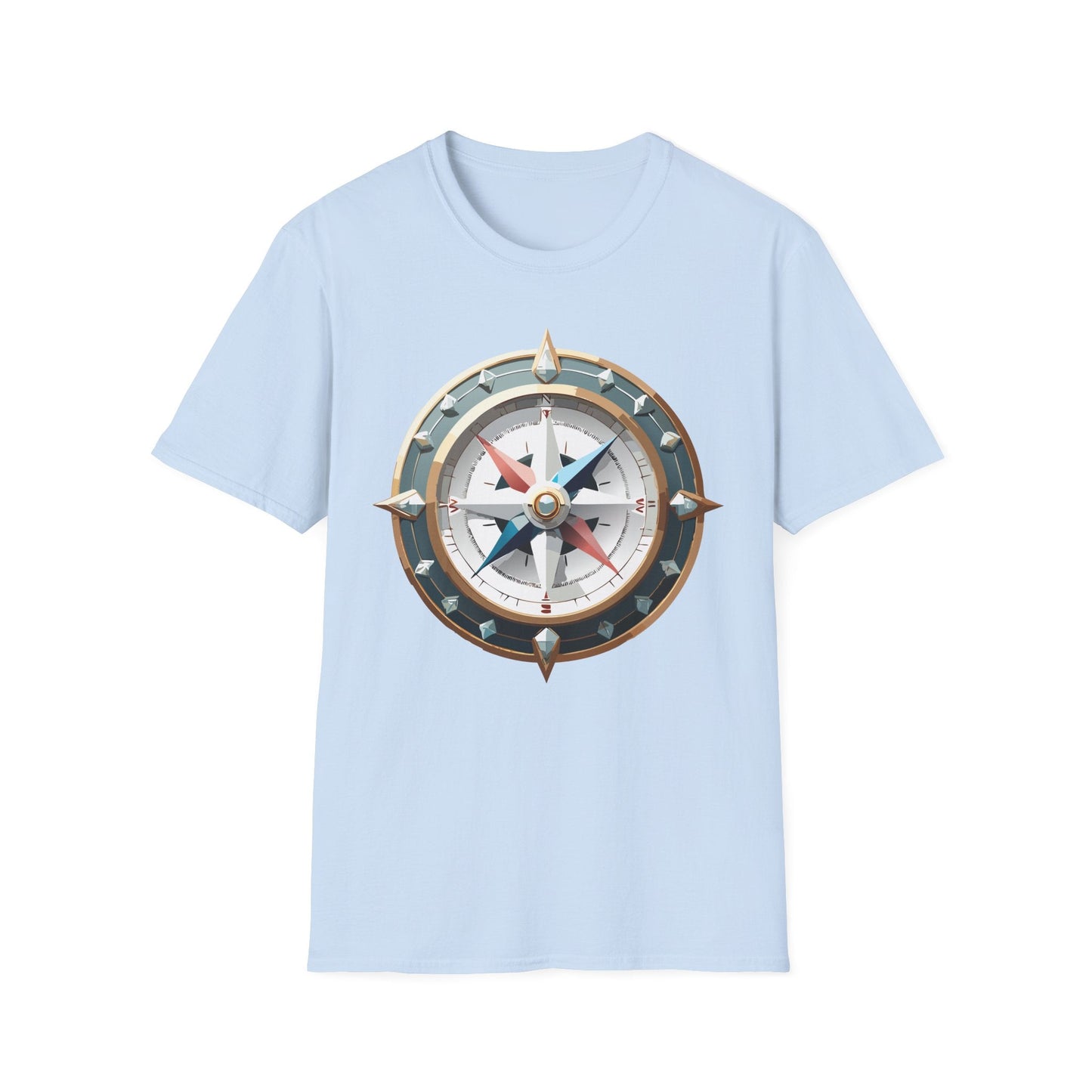 Compass Navigator Graphic Tee Unisex 100 Cotton 23