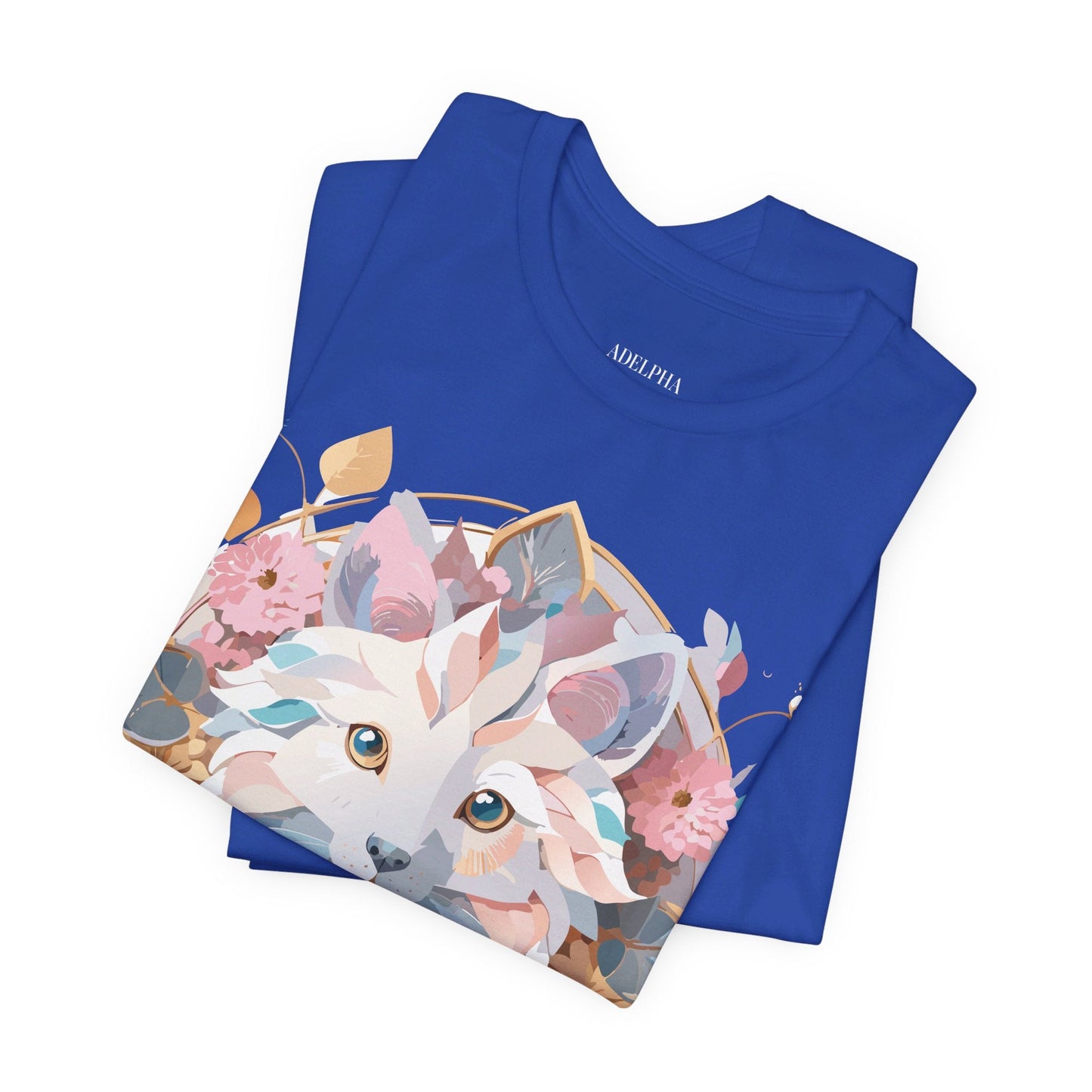 Medallion Graphic Unisex 100 Cotton Vintage Animal Medal Artwork Tee 89