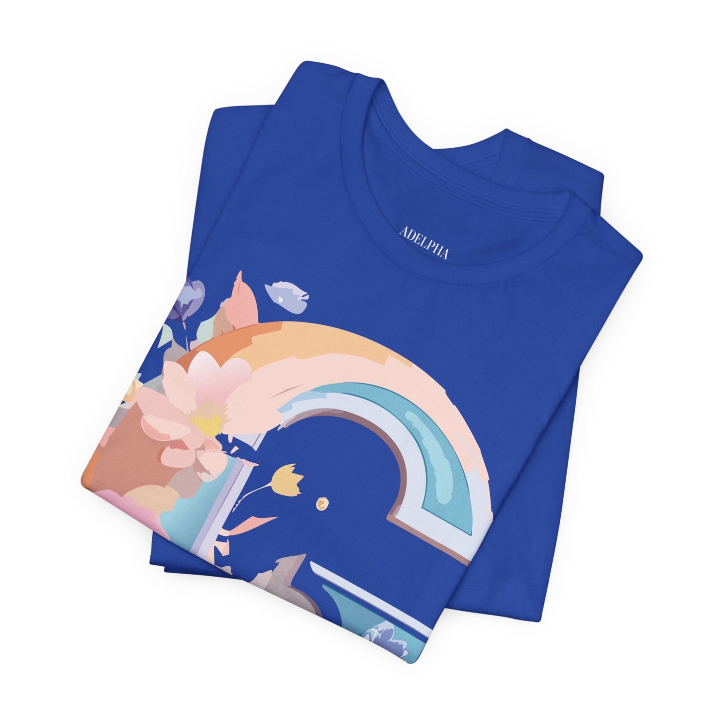 Letter G Shirt Graphic Tee Unisex Short Sleeve Vintage Inspired Artwork Adelpha Print