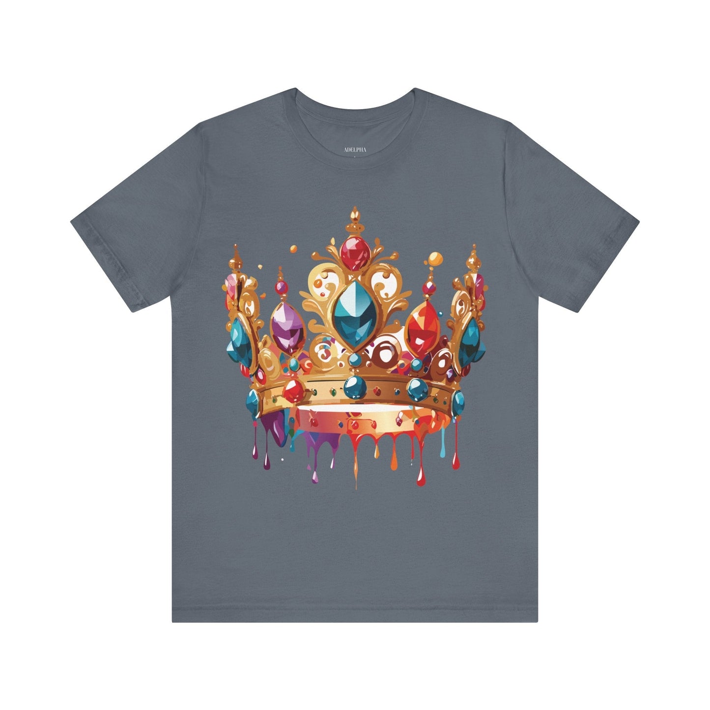 Crown Graphic Unisex 100 Cotton Vintage Artwork Tee 11