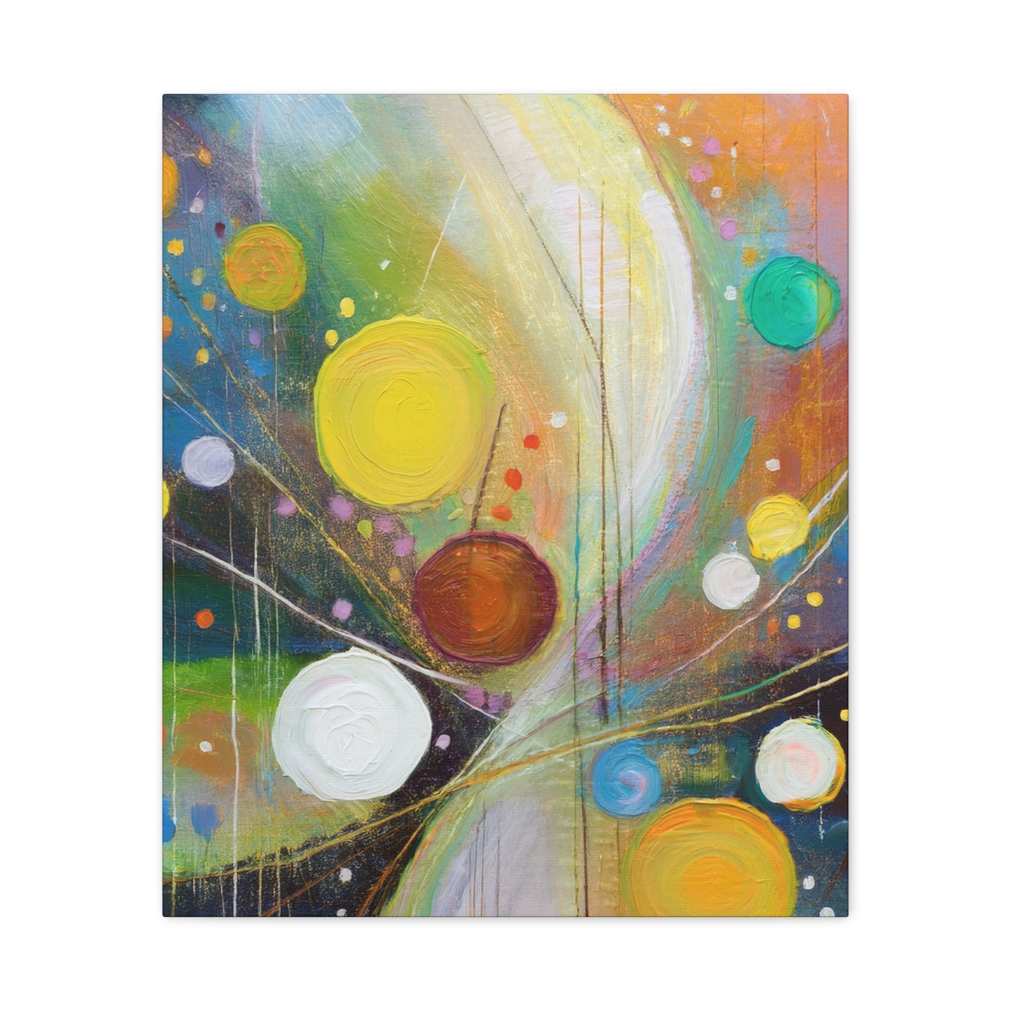 Abstract Oil Painting Print Canvas 20x24,20x30,24x30 24x32,24x36,30x40 32x48,36x48,40x60 Pine-Wood Inner Frame ABS-115
