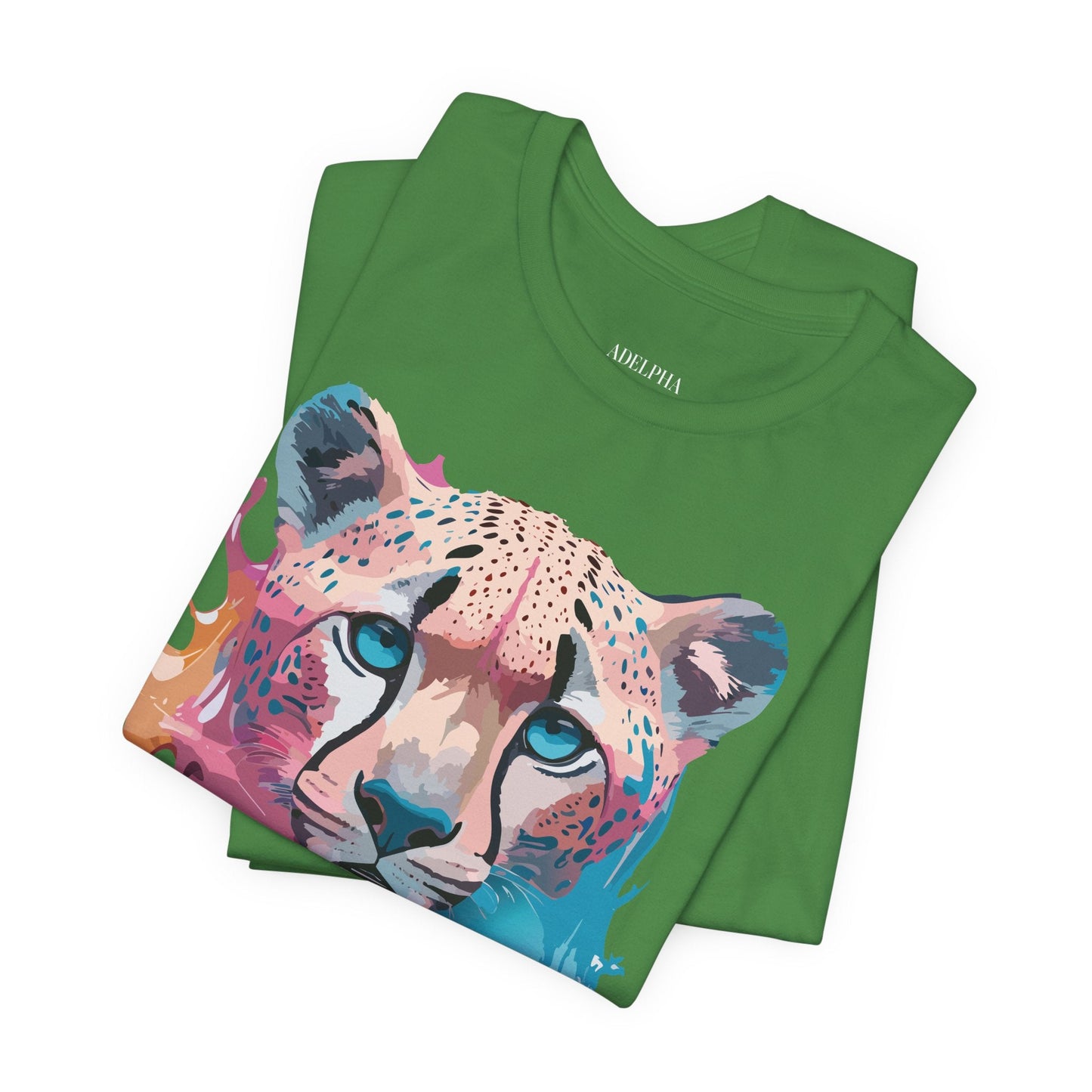 Cheetah Graphic Unisex 100 Cotton Artwork Tee 12