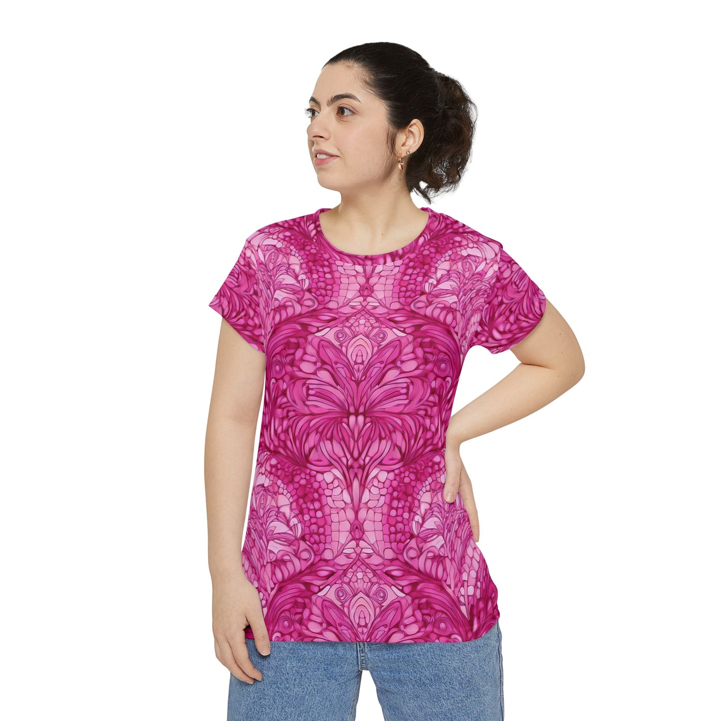 Abstract Print Shirt, Shirt with Abstract Print
