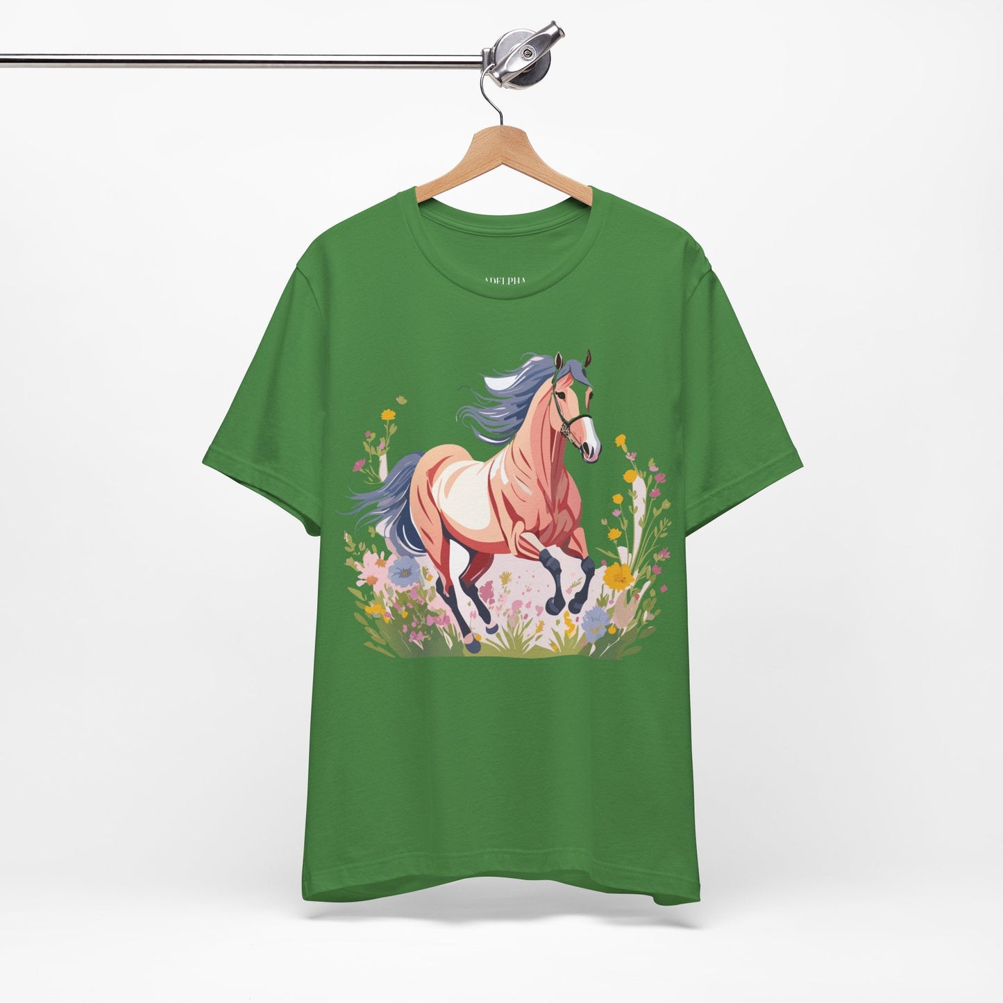 Horse Graphic Unisex 100 Cotton Vintage Animal Art T-Shirt 8