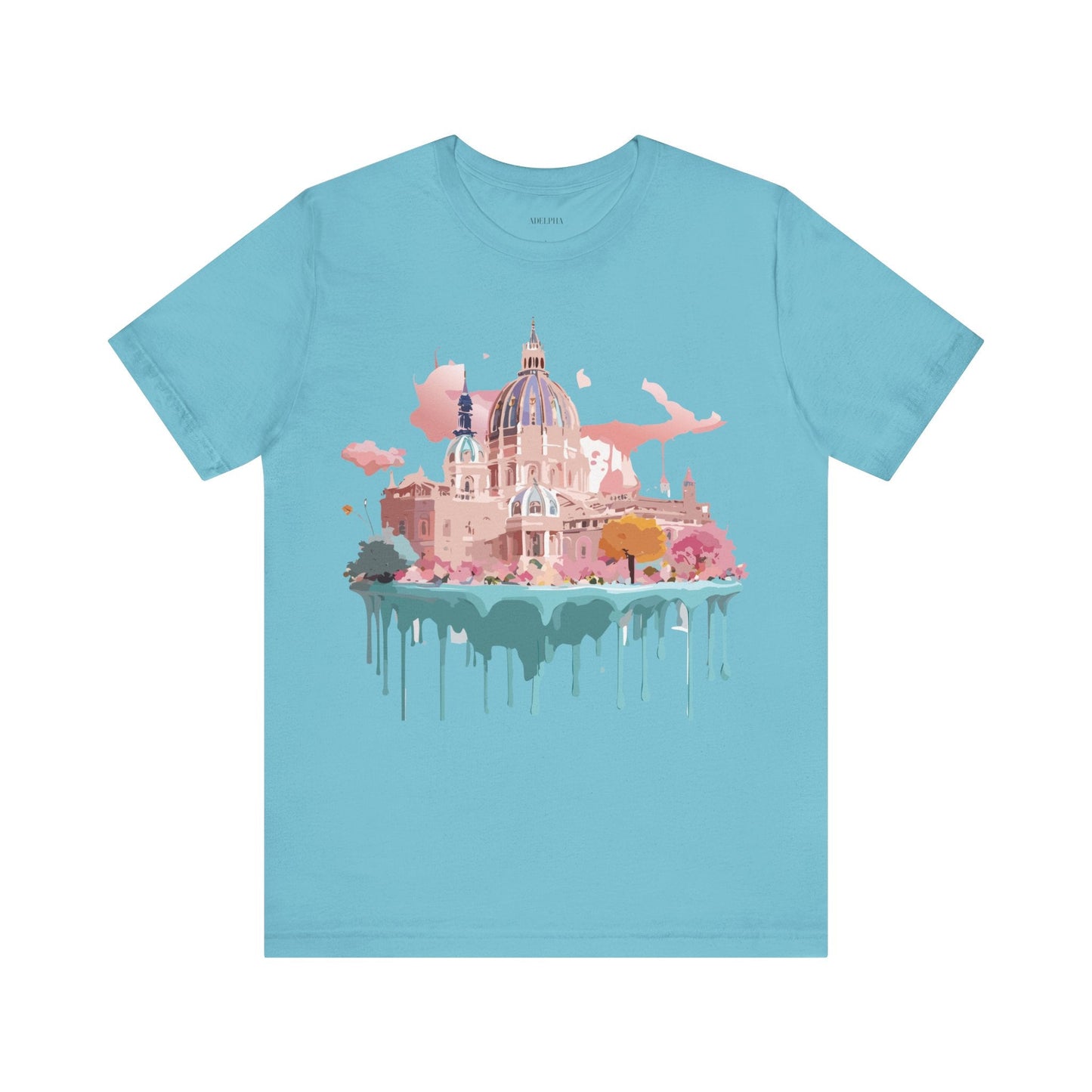 Adelpha Vienna Graphic Tee Unisex Short Sleeve Shirt Vintage Inspired Art Design