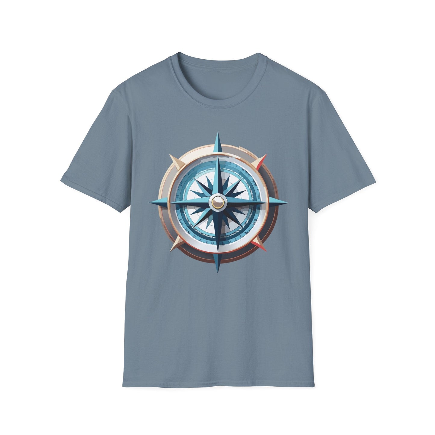 Compass Navigator Graphic Tee Unisex 100 Cotton 18