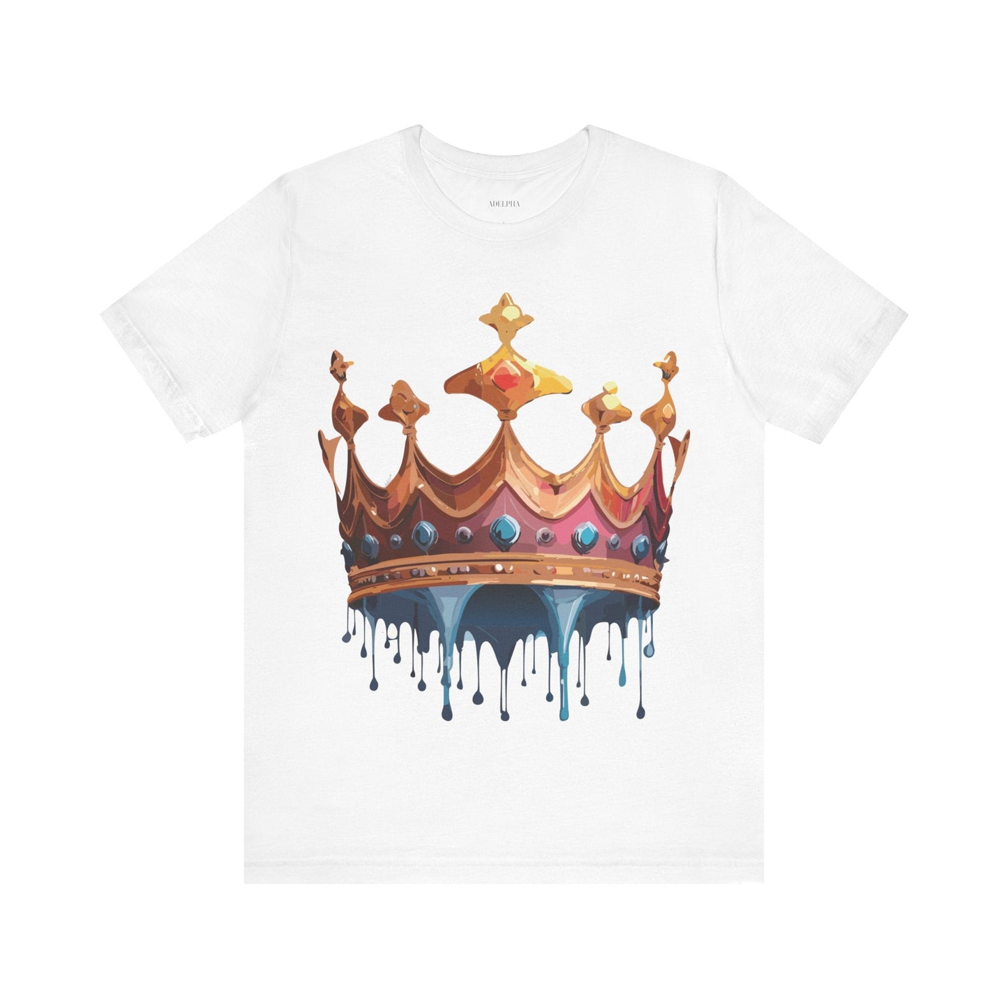 Adelpha Crown Graphic Tee Unisex Short Sleeve Jersey Art Shirt Vintage Inspired