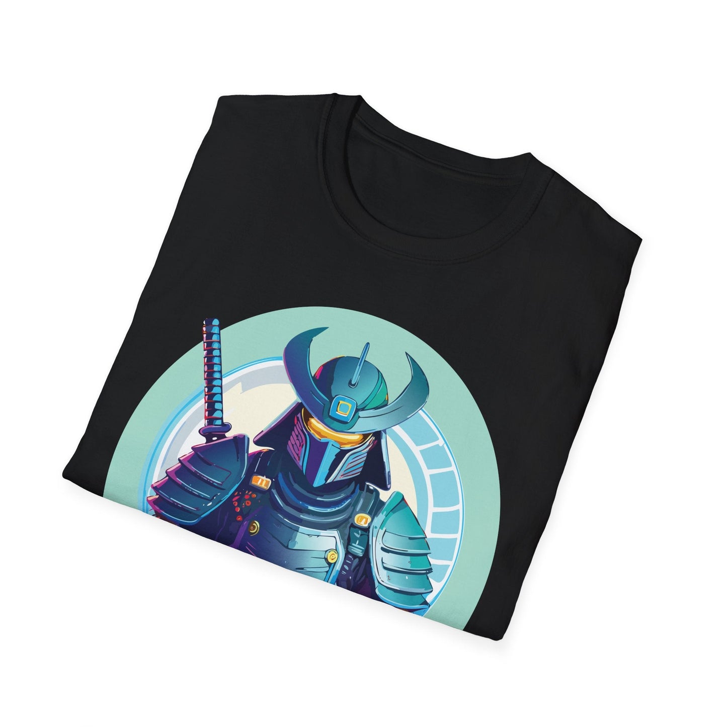 Samurai T Shirt Unisex Softstyle Tee Gildan 64000 Lightweight Ring Spun Cotton Everyday Comfort