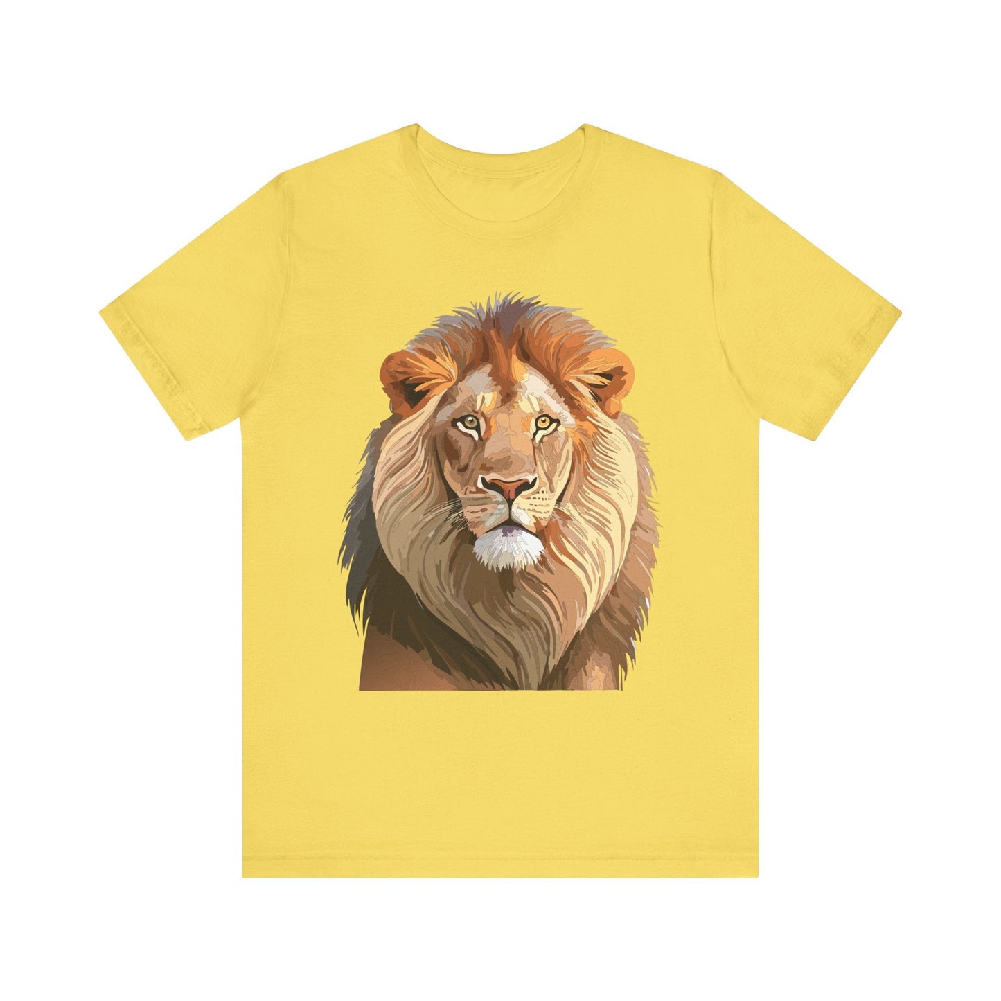 Unisex Animal Graphic Tee Shirt With Wild Animals Art Design For Everyday Wear Casual