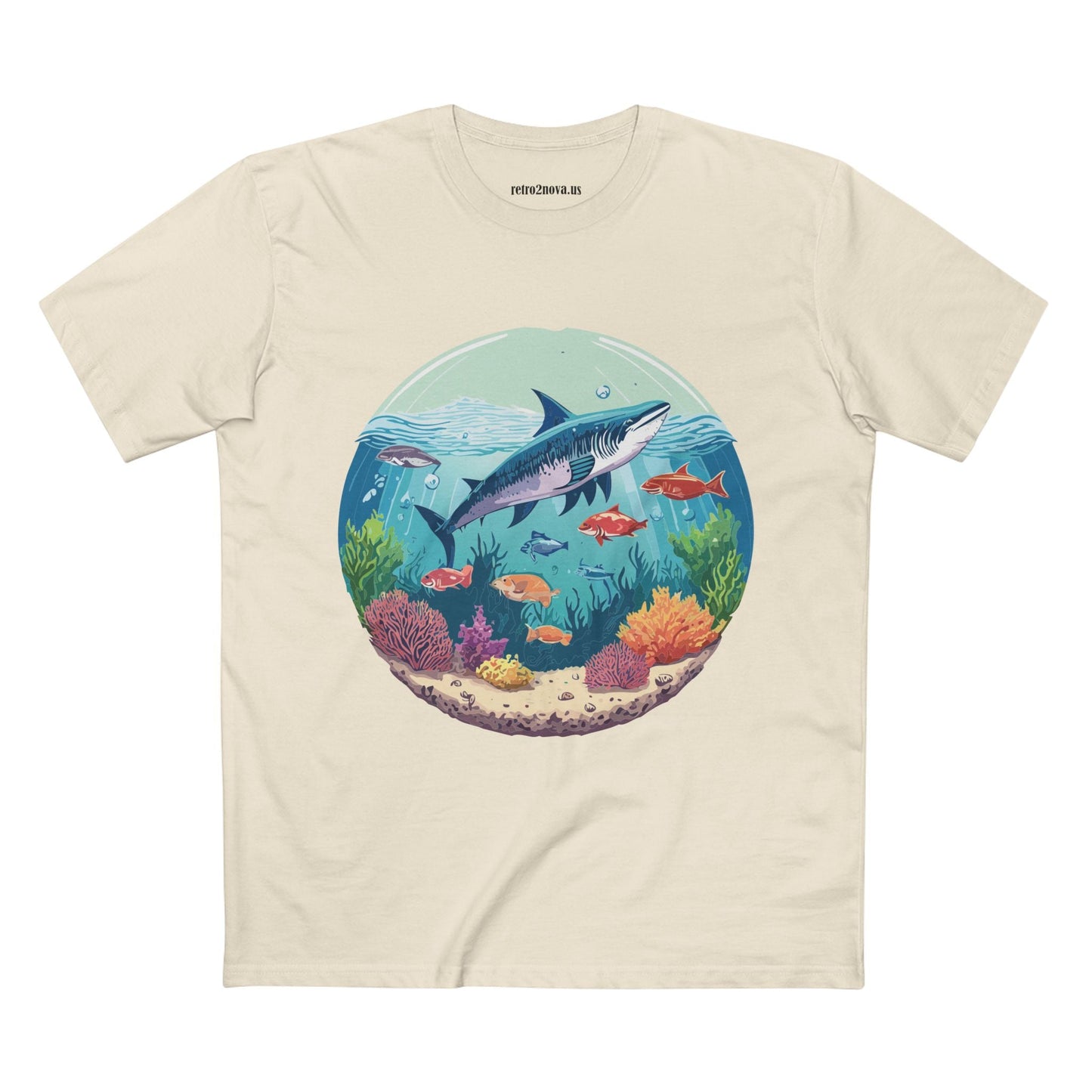 Pacific Ocean Graphic Design Unisex 100 Cotton Tee 2