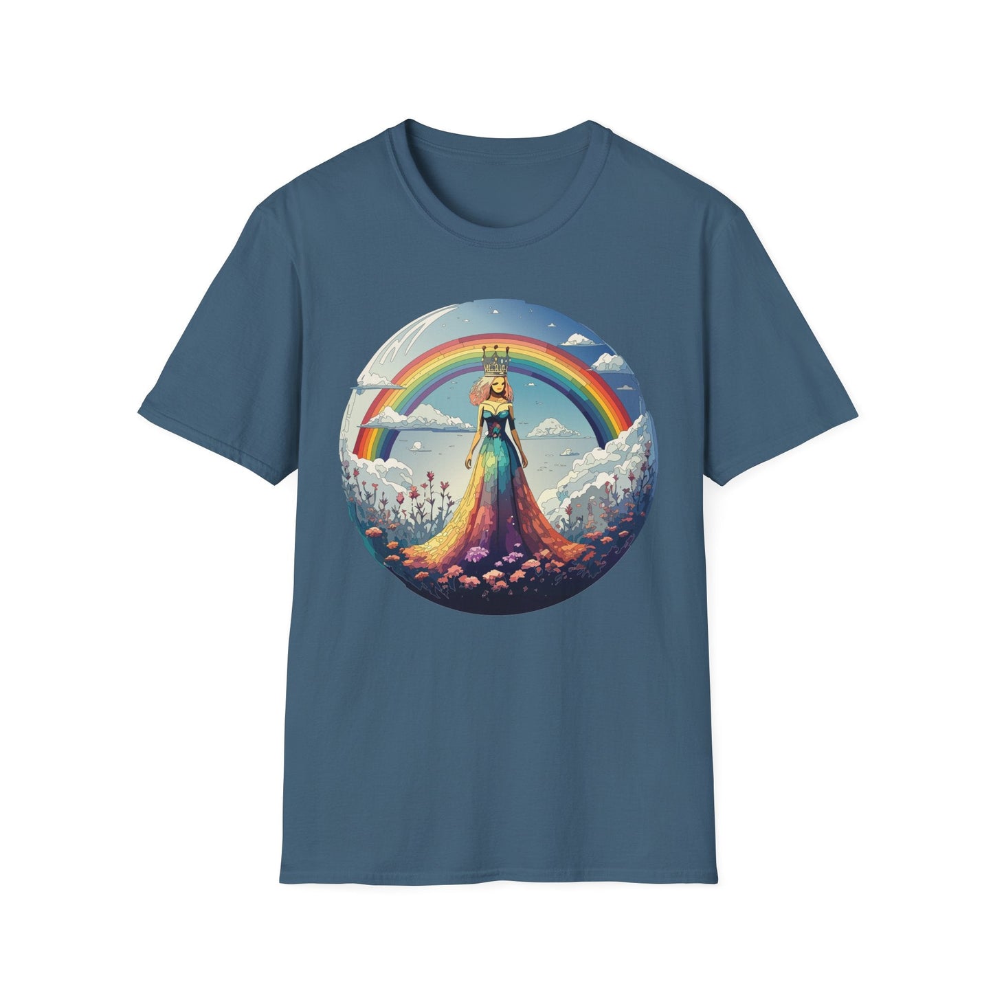 Womens Graphic T Shirt Art Design Tee Softstyle 64000 100 Percent Cotton Comfort