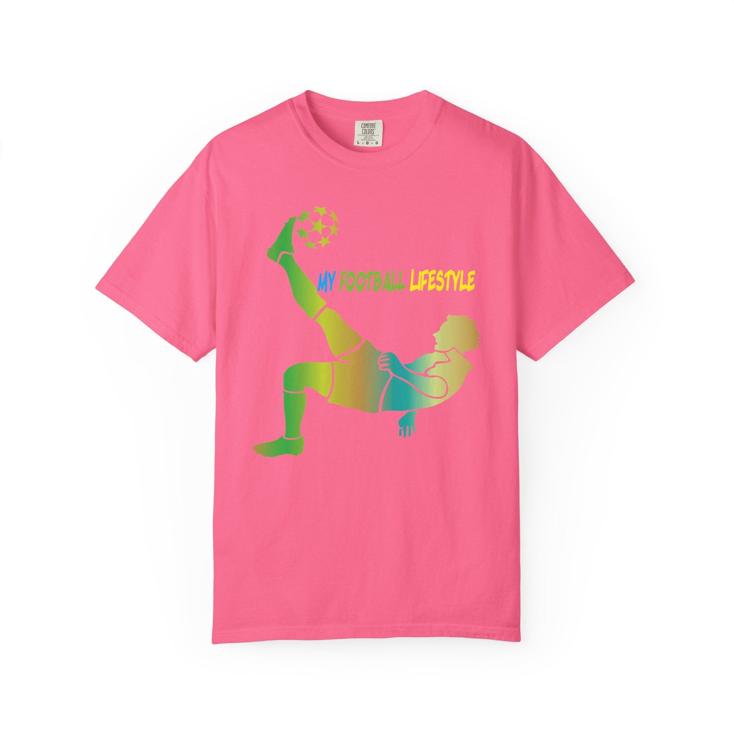 Sports Graphic Unisex T-Shirt Garment Dyed Cotton Relaxed Fit Comfort Colors 12