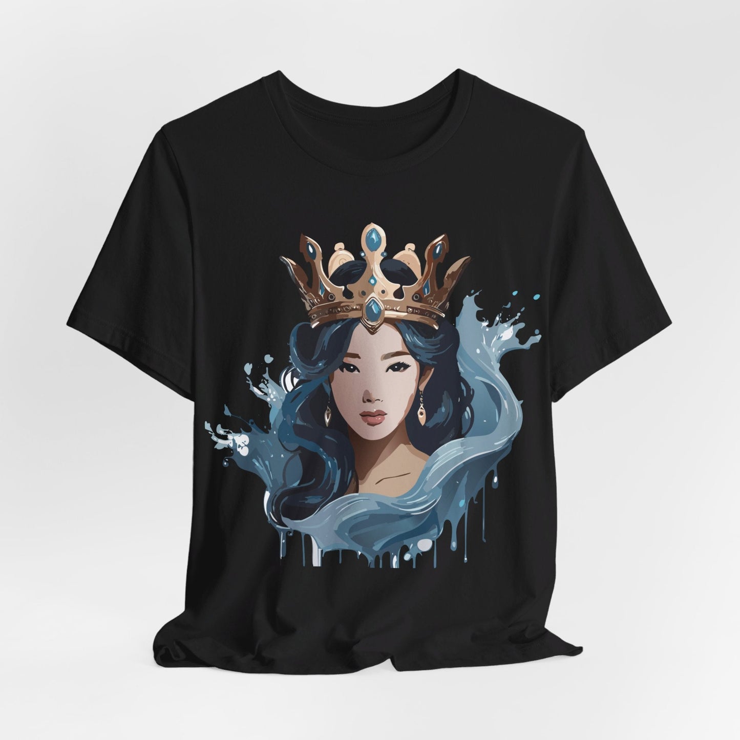 Queen Graphic Tee Unisex Vintage Inspired Art Design Shirt By Adelpha Jersey Short Sleeve