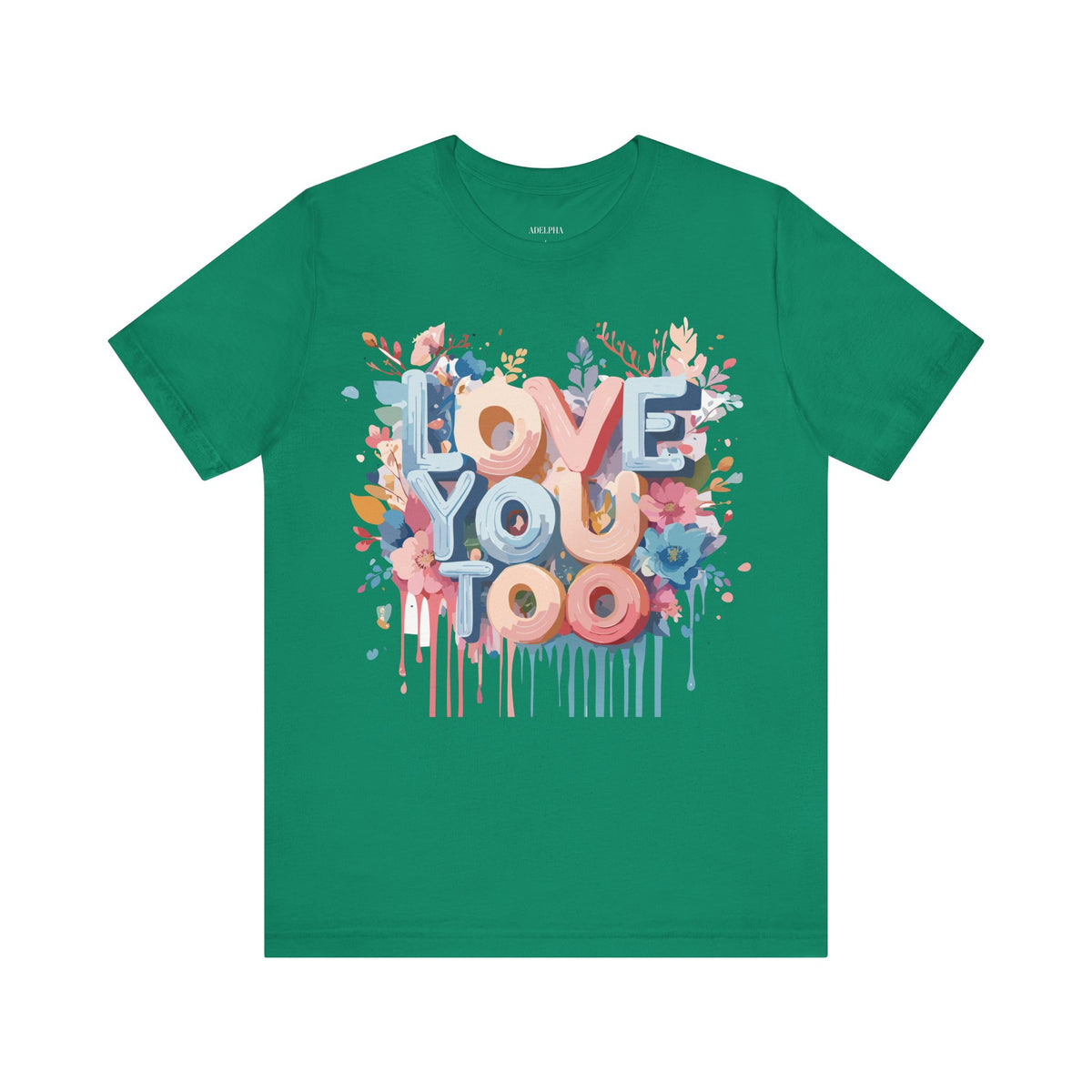Valentine's Day  Graphic Unisex Cotton Bella+Canvas Tee with Art Design n203