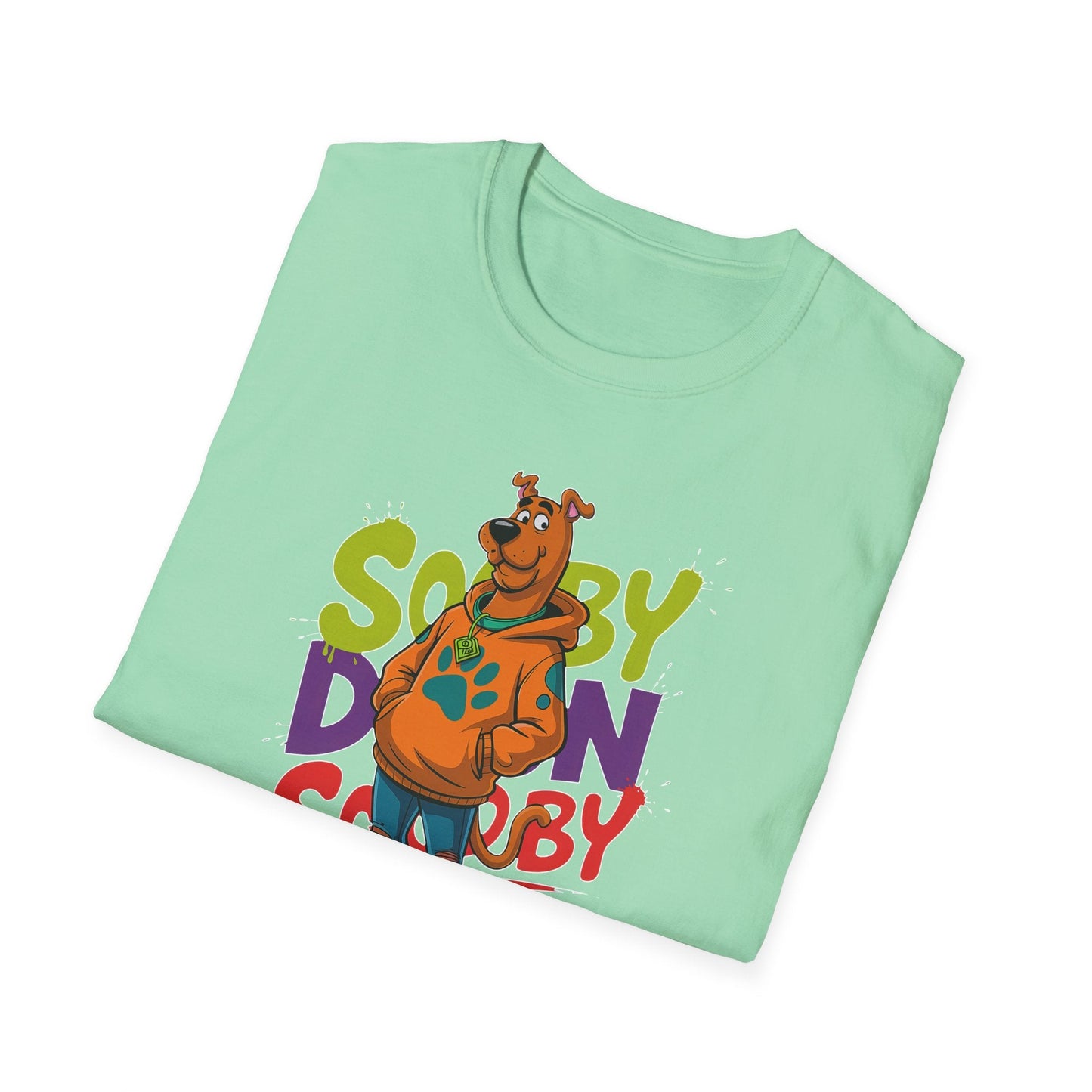 Unisex Cartoon T Shirt With Animation And Funny Animals Tee Gildan Softstyle 64000