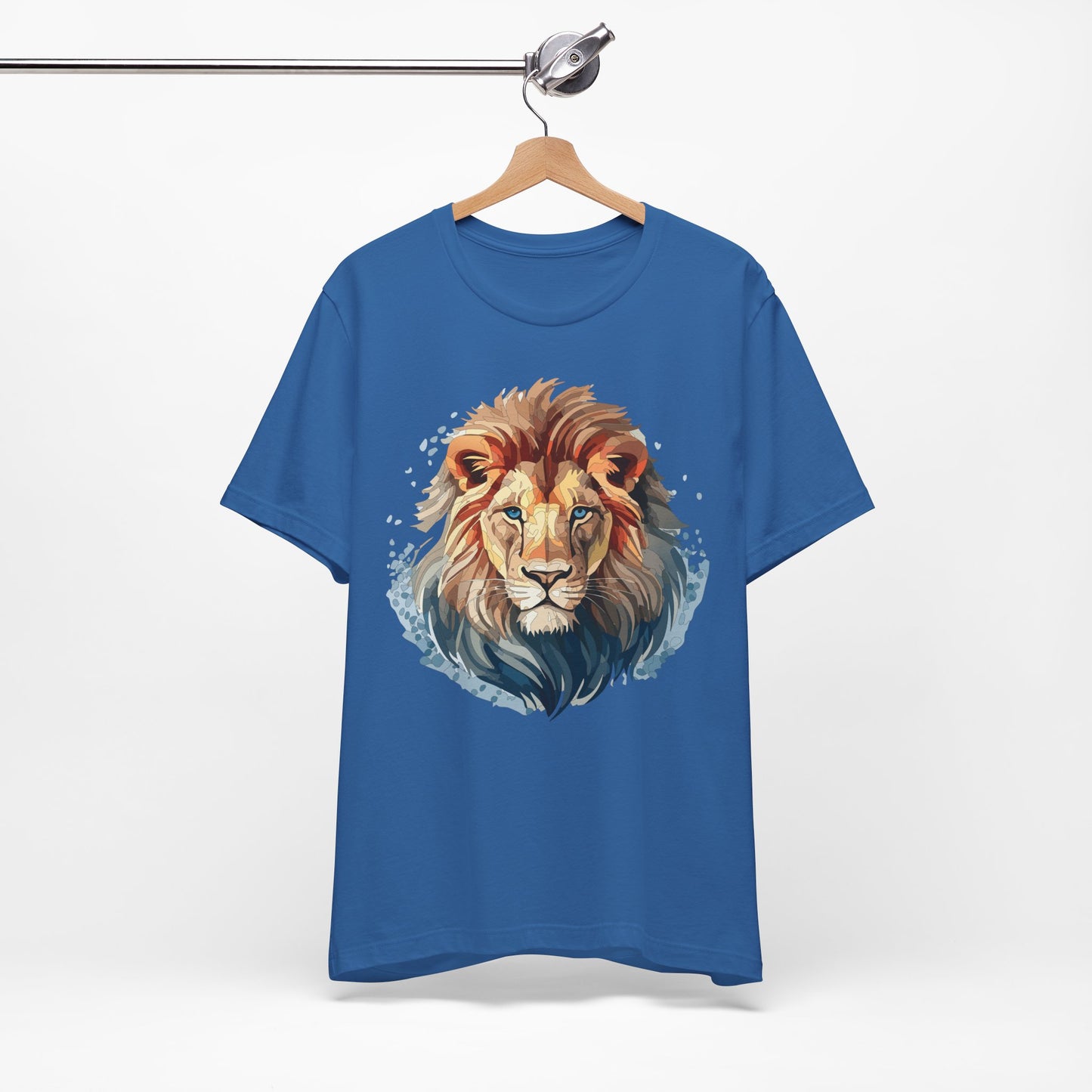 Lion Shirt, Animal Shirt, T-Shirt with Lion, Art Design Tee, Animal Tees, Safari T-Shirt 12
