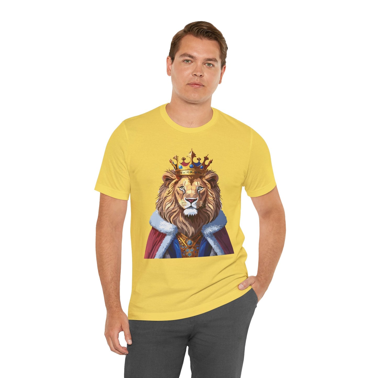 Unisex Animal Tee Shirt With Wild Animal Art Design Softstyle Comfort Tee Gildan 64000